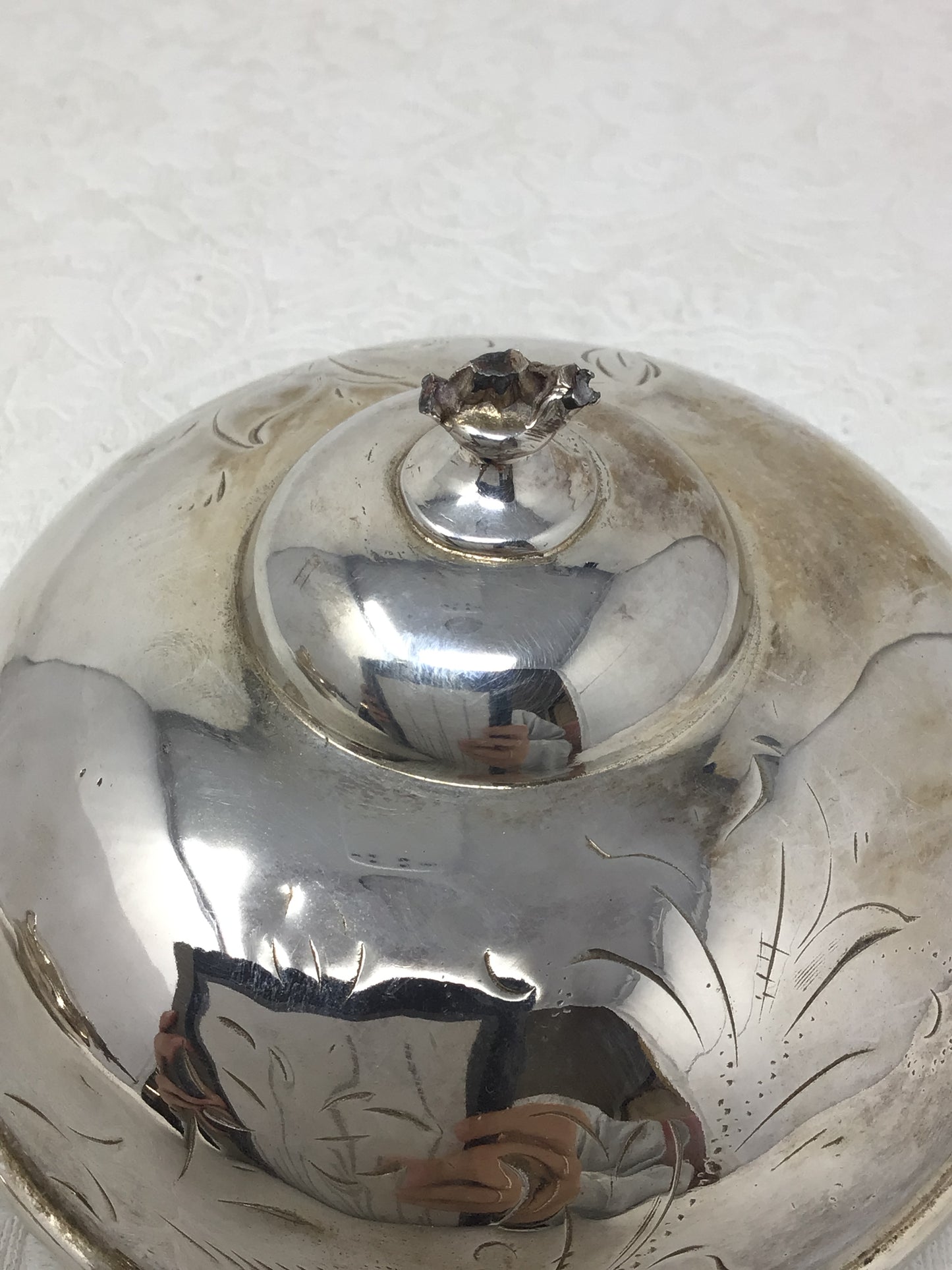 Vintage Silver Plated Butter Dish