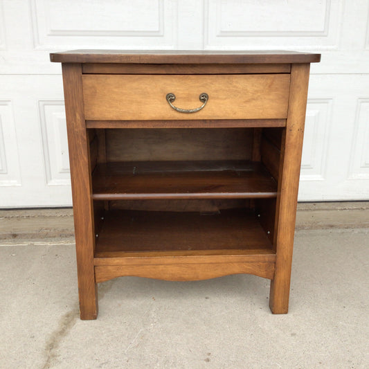 Reclaimed Wood Side Table