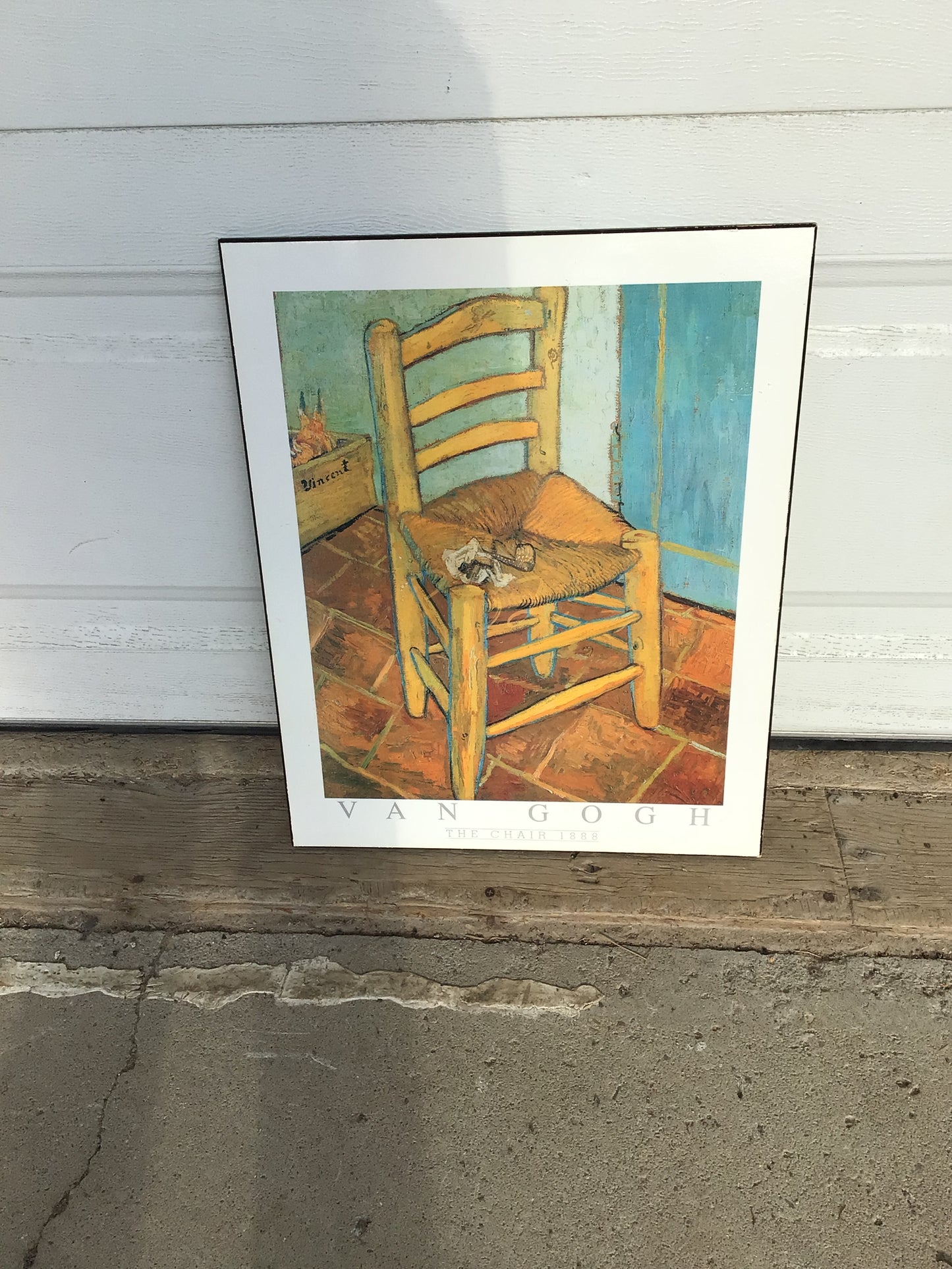 Van Gogh “The Chair” Plaque