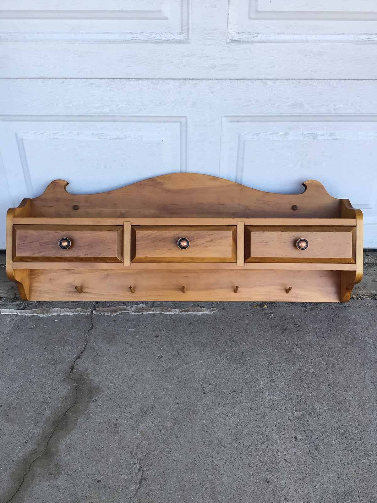 Entryway Shelf with Drawers