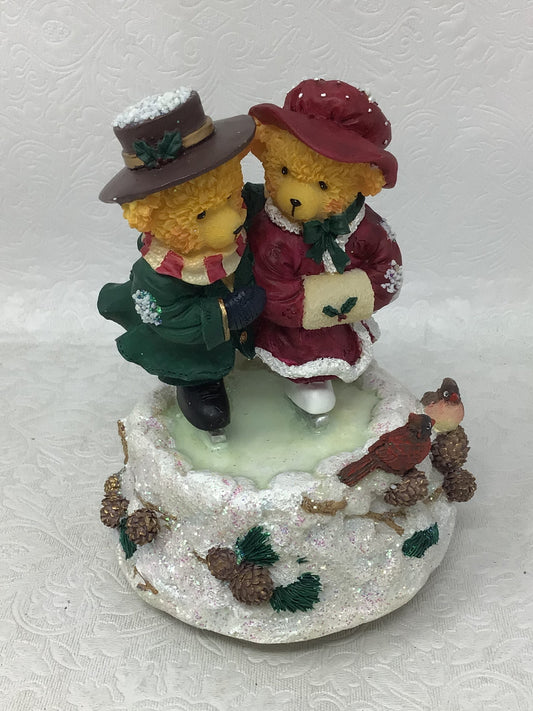 1999 Avon Loveable Teddies Musical Figure