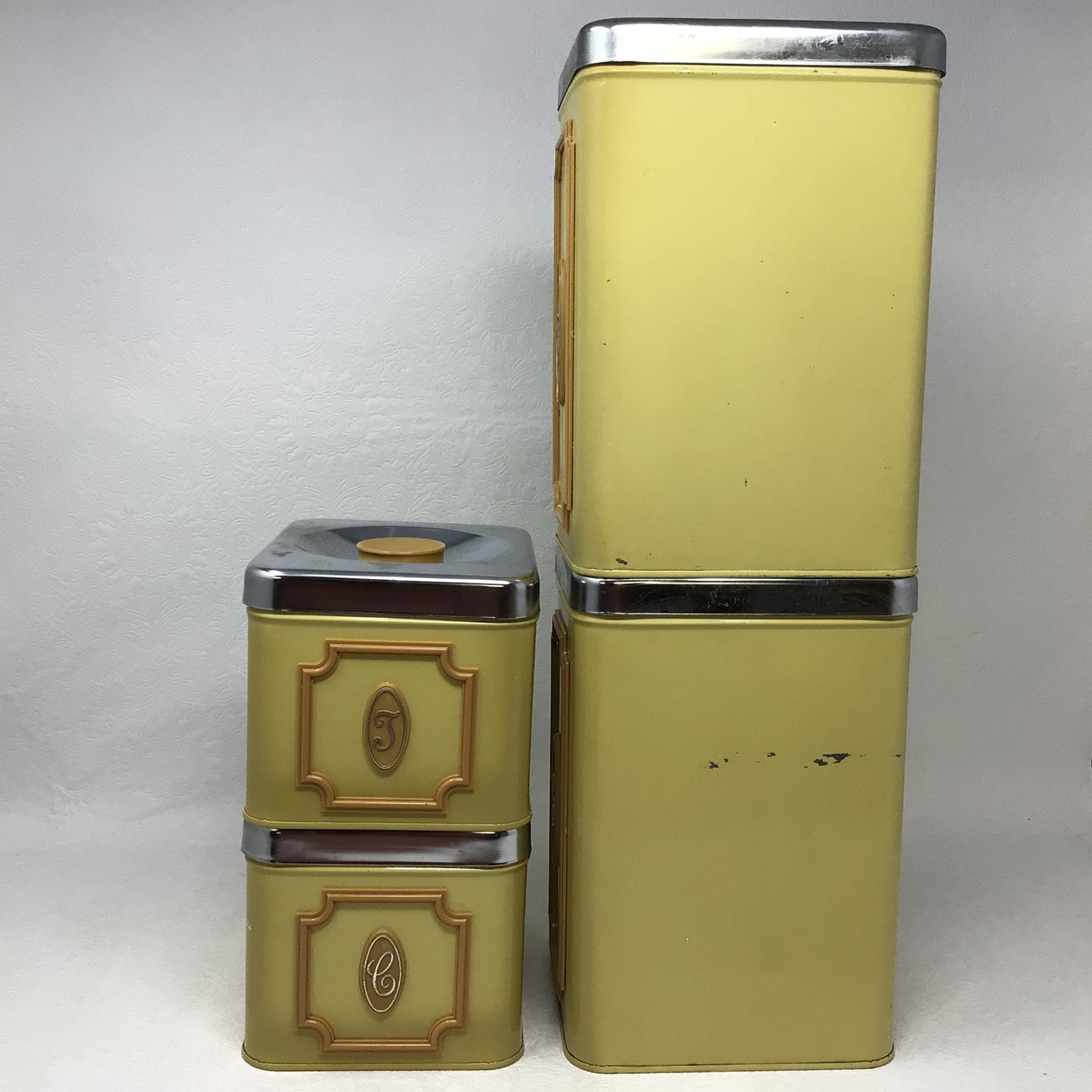 Vintage EKCO 4pc Canister Set