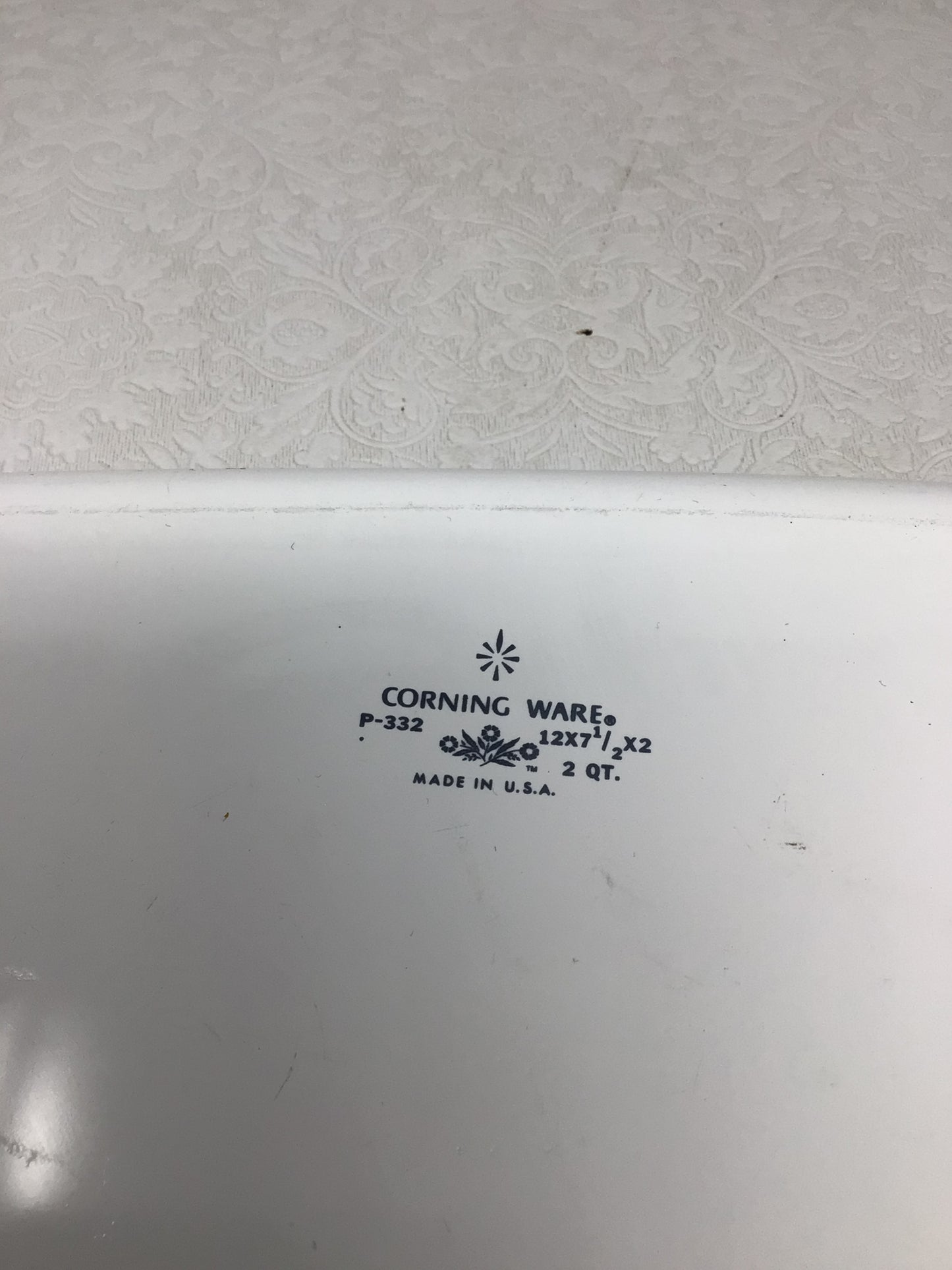 Corning Ware Blue Cornflower P-332 Open Roaster