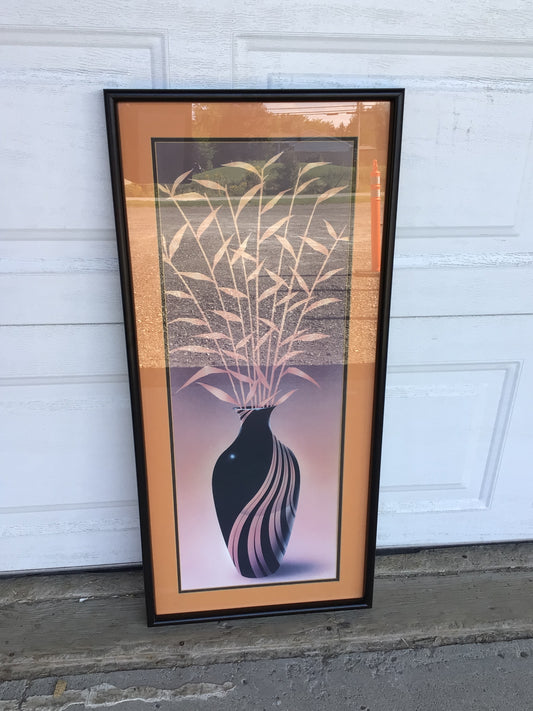 Bamboo Print Wall Art - 3