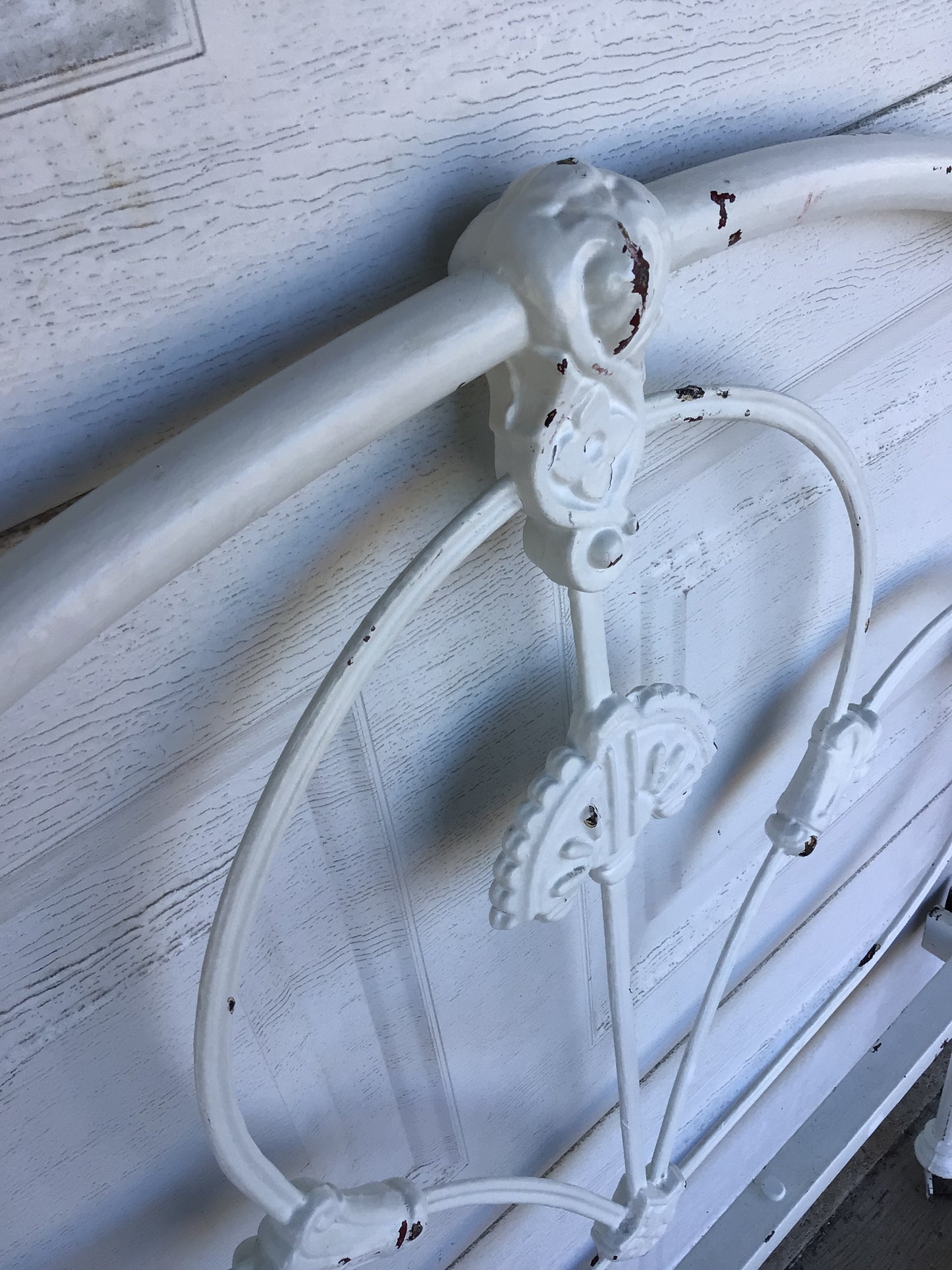 Antique Wrought Iron Bed Frame