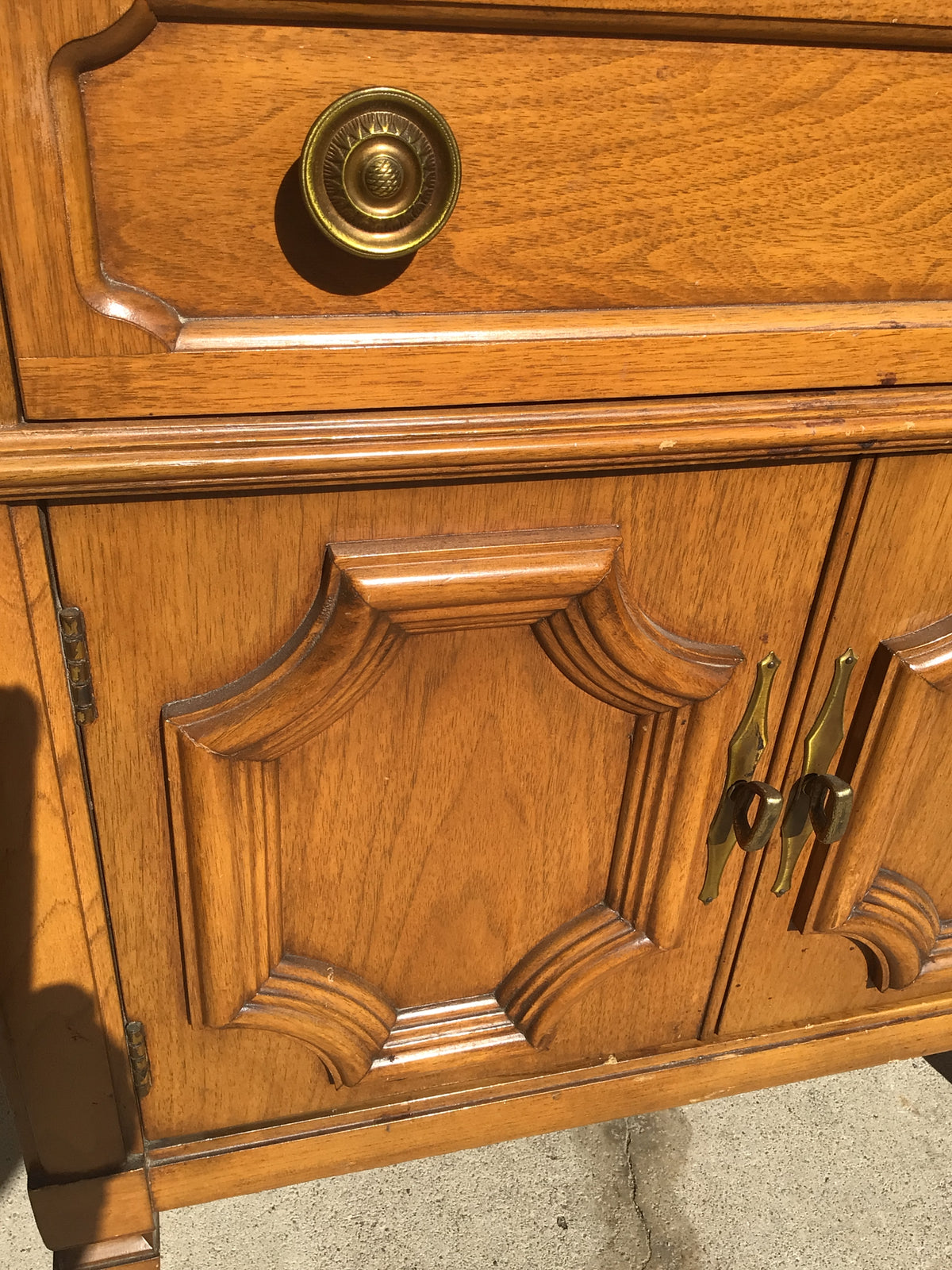 Vintage Wooden Nightstand