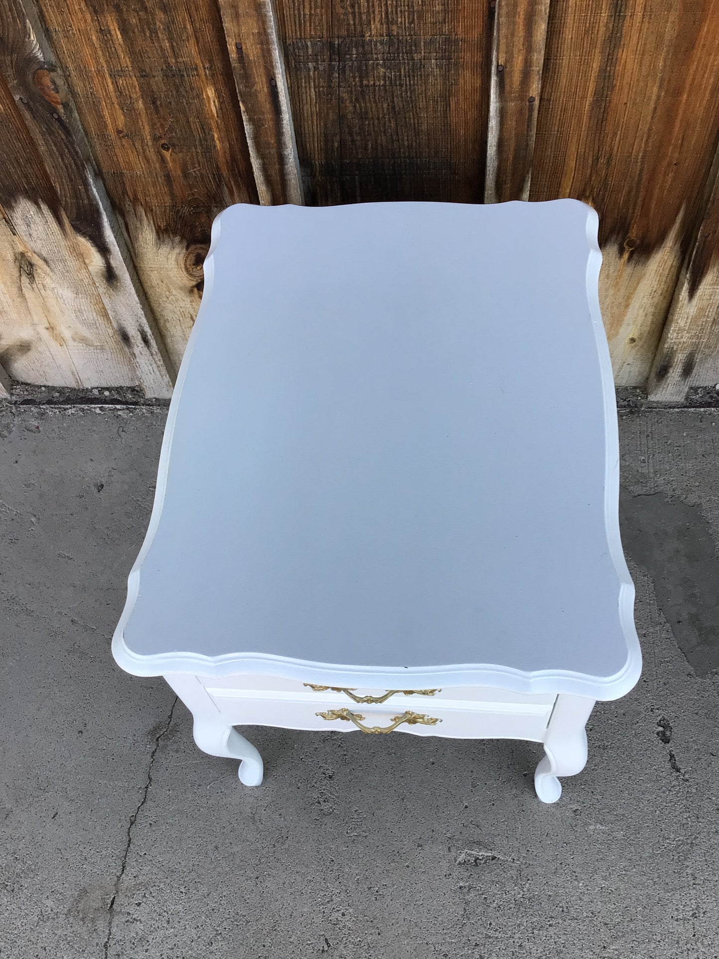 White French Provincial Side Table