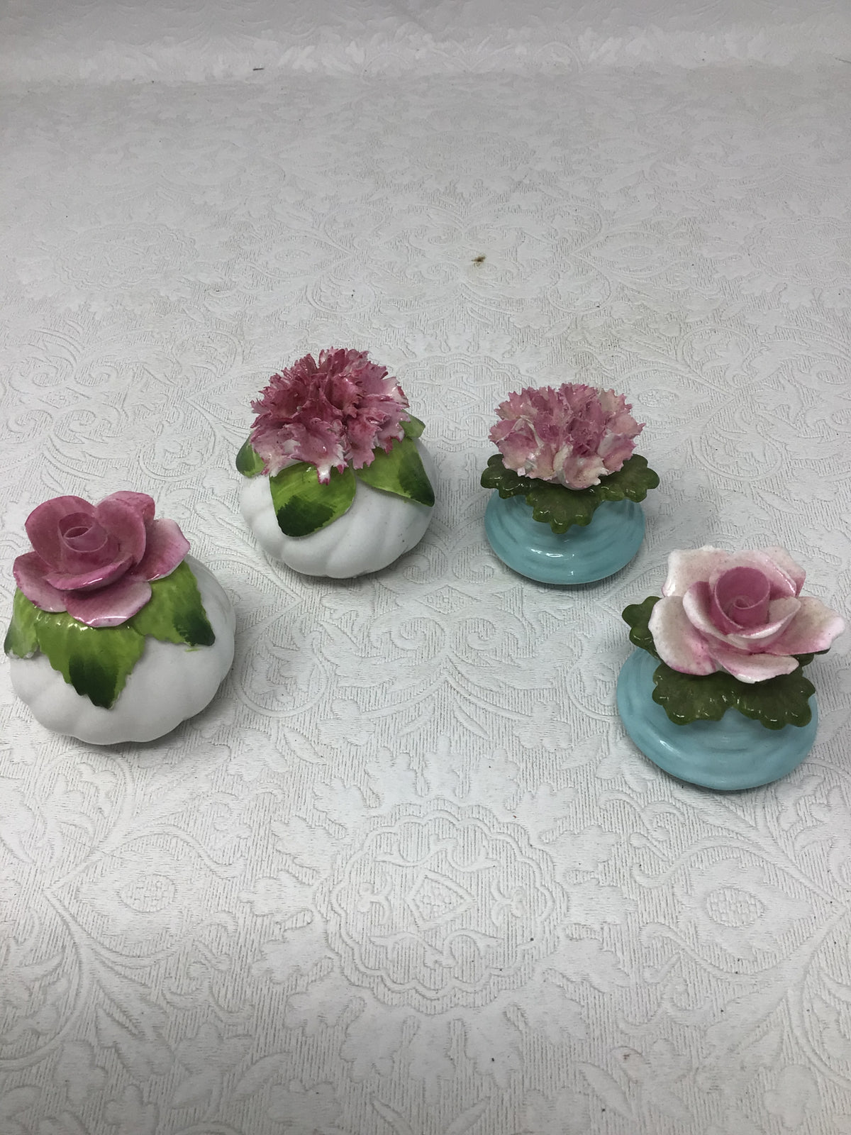 Set of 4 Floral Salt & Pepper Shakers