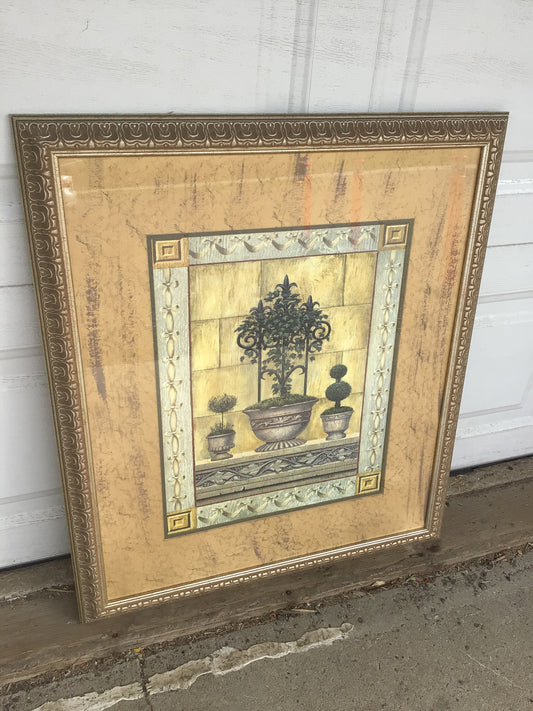 Framed Art Print  “ Roman Topiary” by James Wiens.