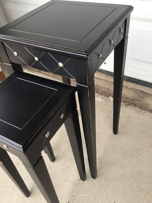 Black Nesting Tables