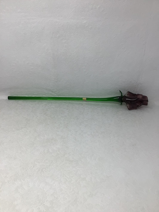 Hand Blown Glass Flower