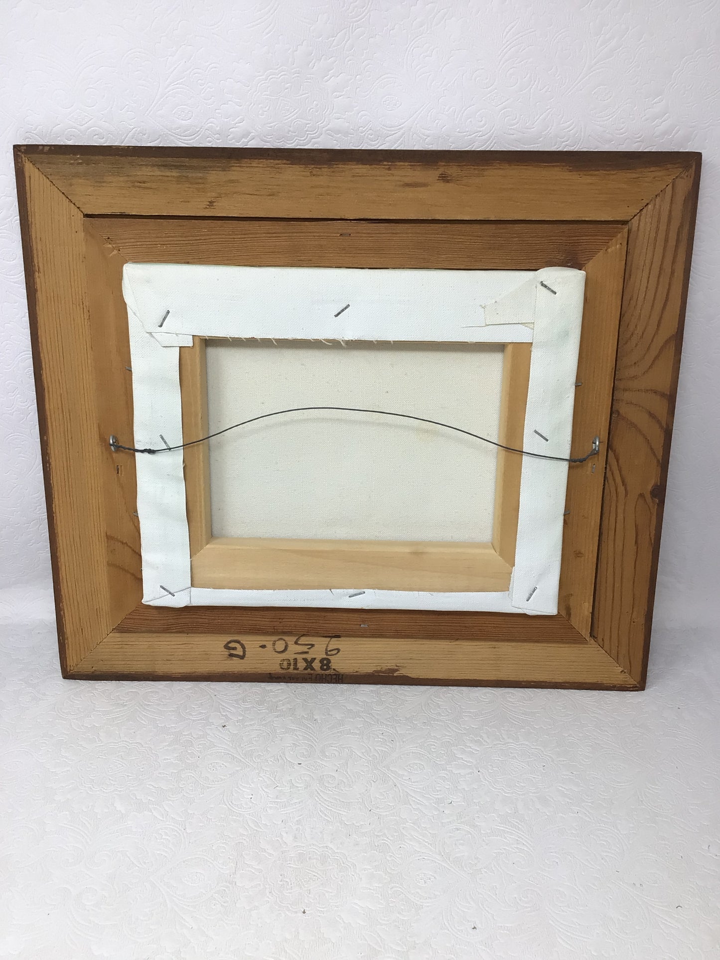 Set of 2 Seascape Framed Oil Paintings