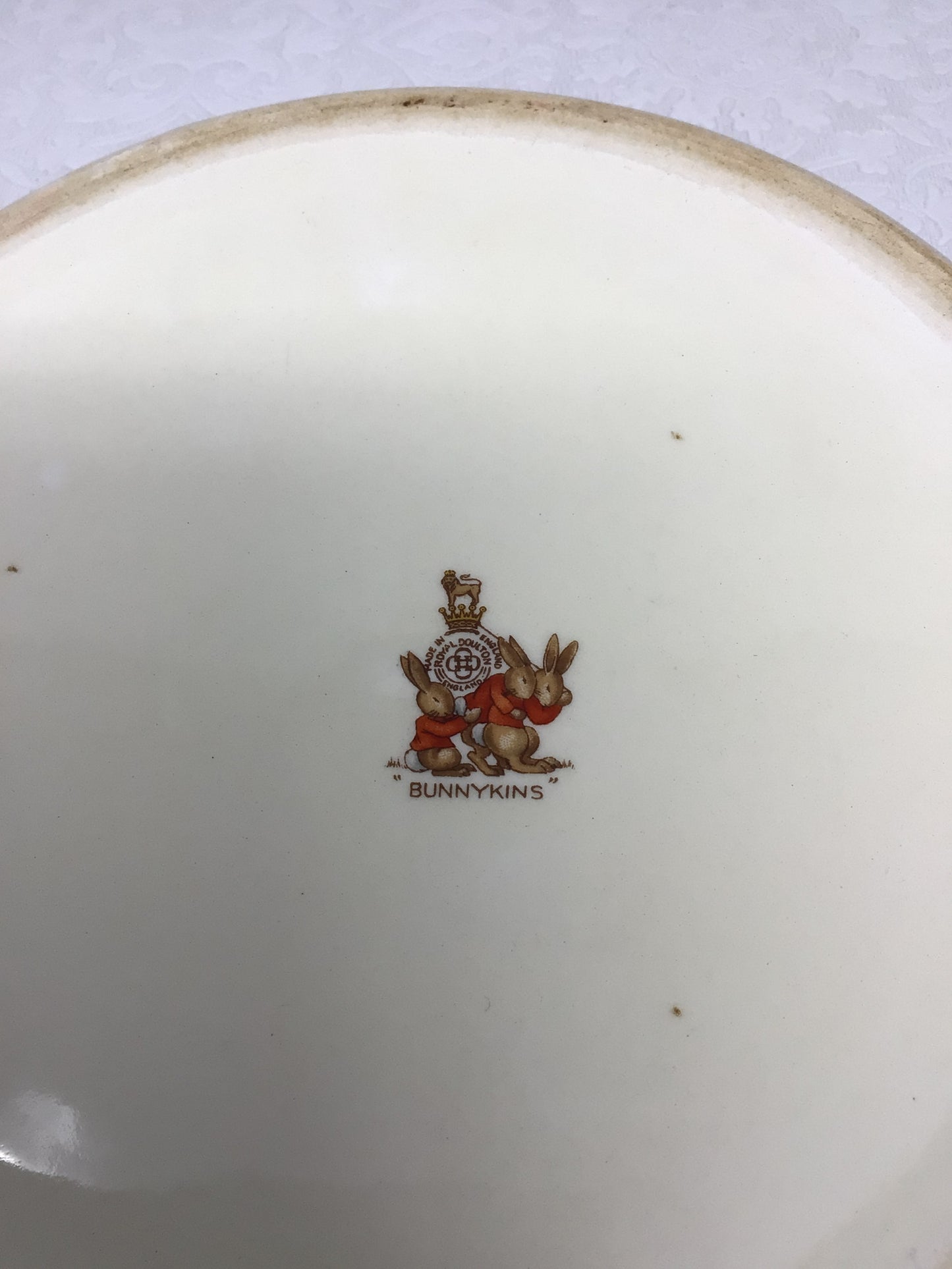 Royal Doulton Bunnykins Baby Dish and Cup