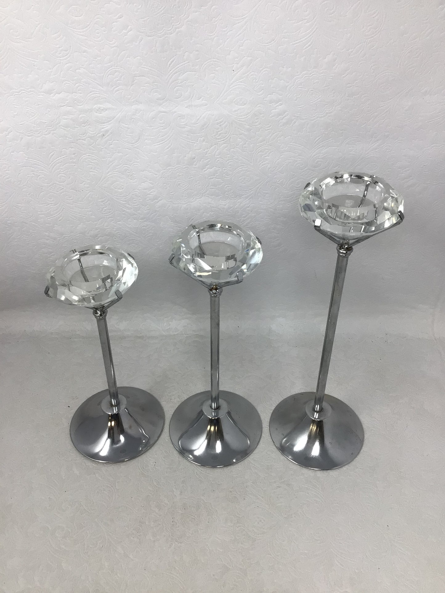 Diamond Shaped Tealight Holders