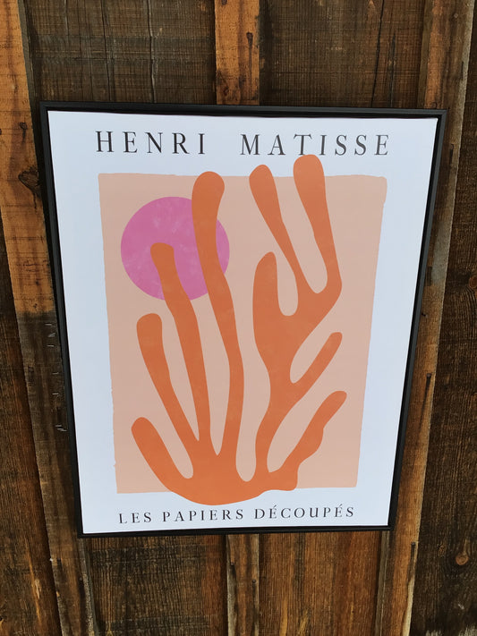 “Henri Matisse” Framed Canvas Art