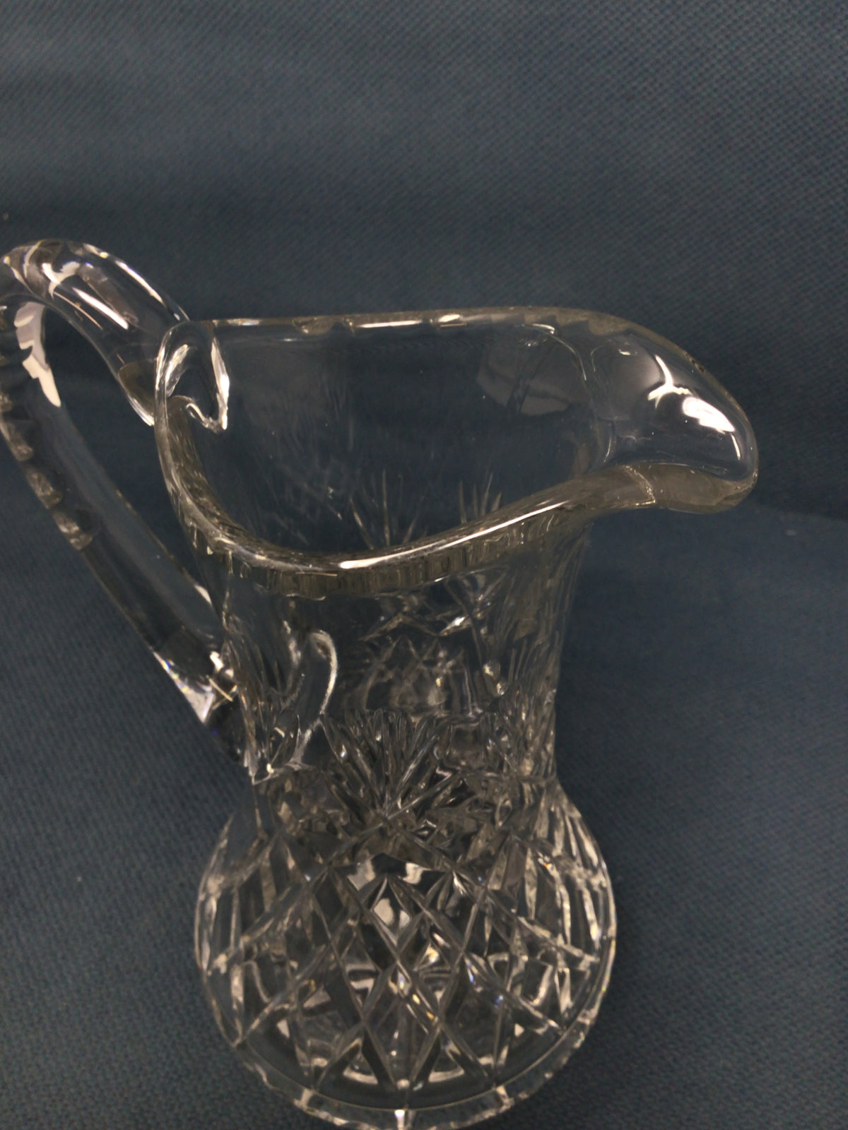 Crystal Cut Pitcher