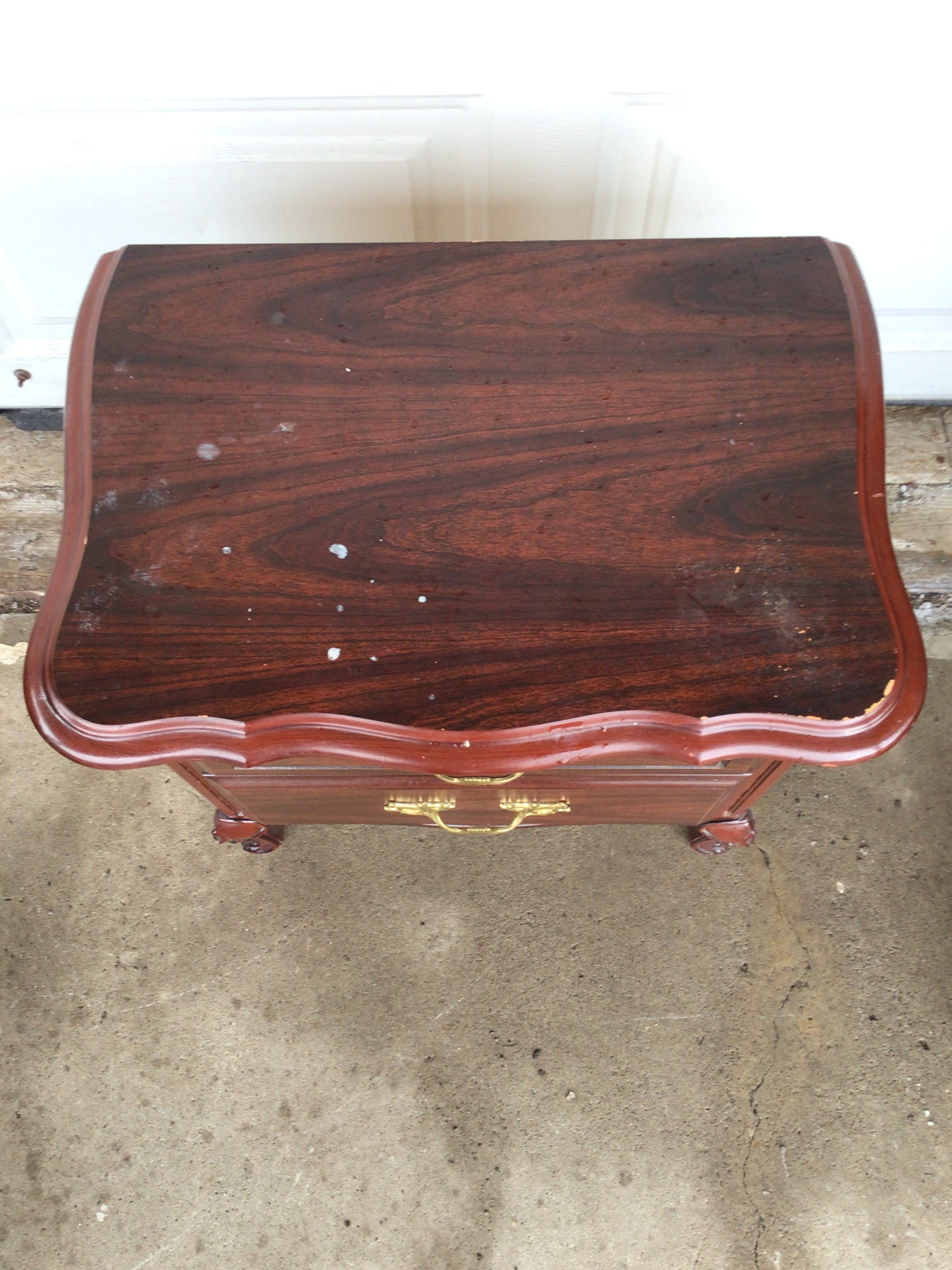 Cherry Coloured Nightstand