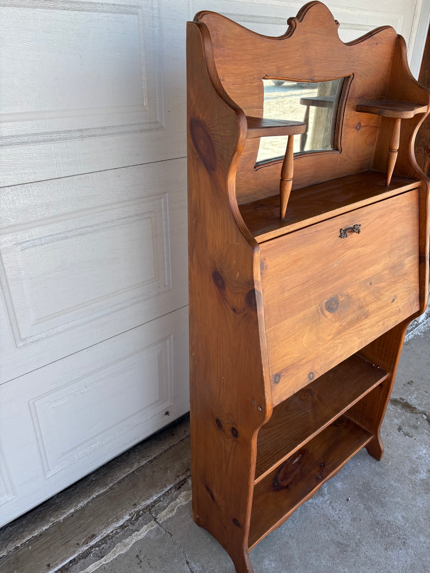 Drop-Down Style Secretary Desk