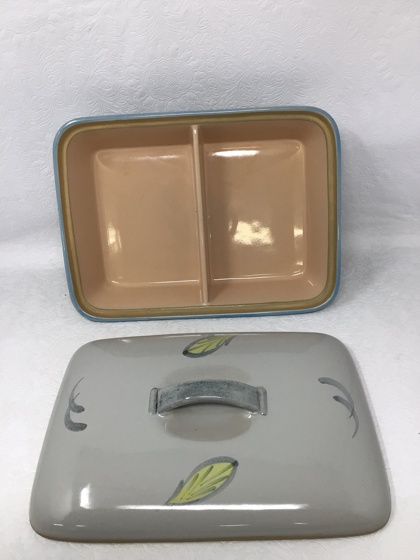 Denby Stoneware Double Casserole Dish