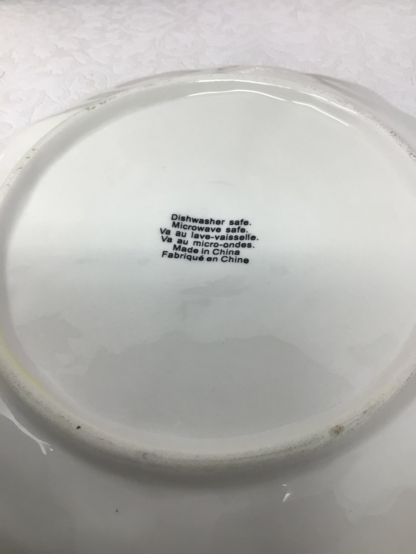 Pink Poppy Ceramic Plate Set