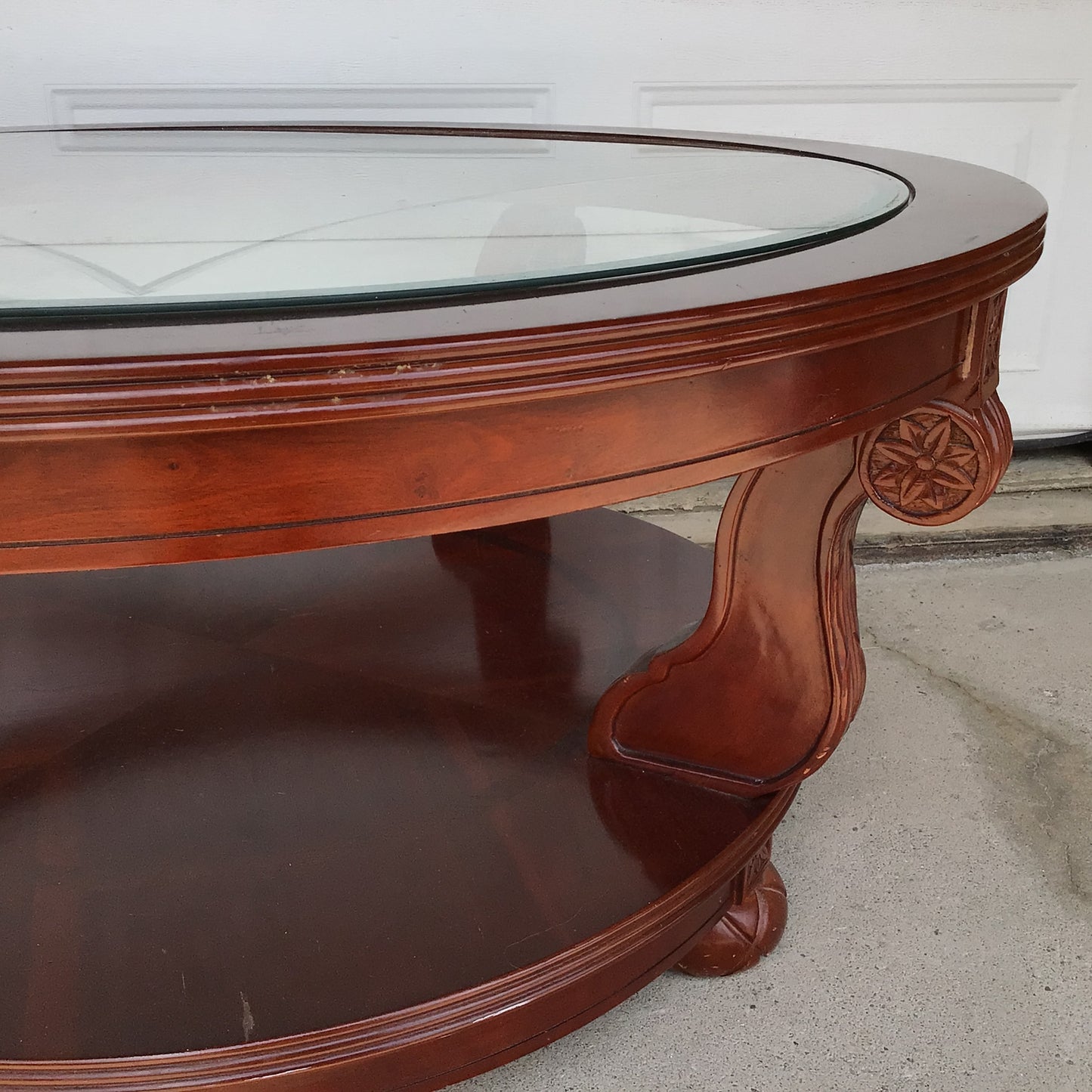 Large Round Coffee Table