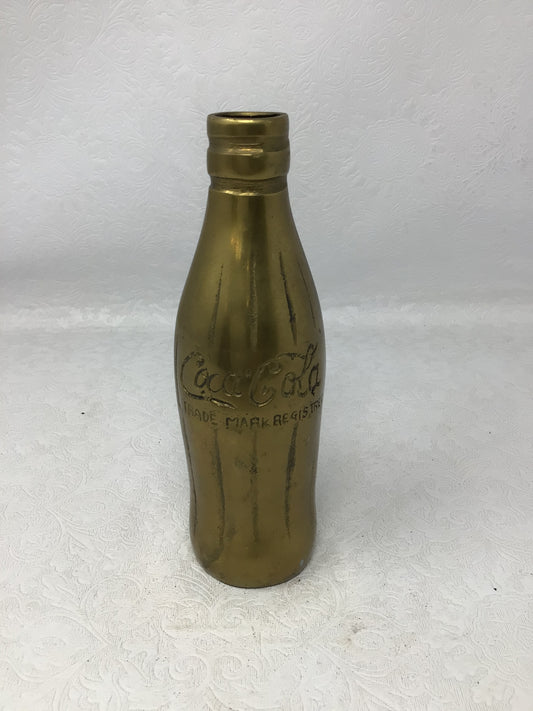 Vintage Brass Coca-Cola Bottle