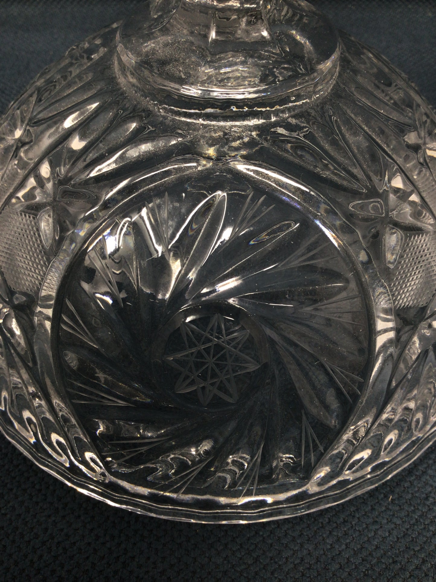 Crystal Candy Dish with Lid