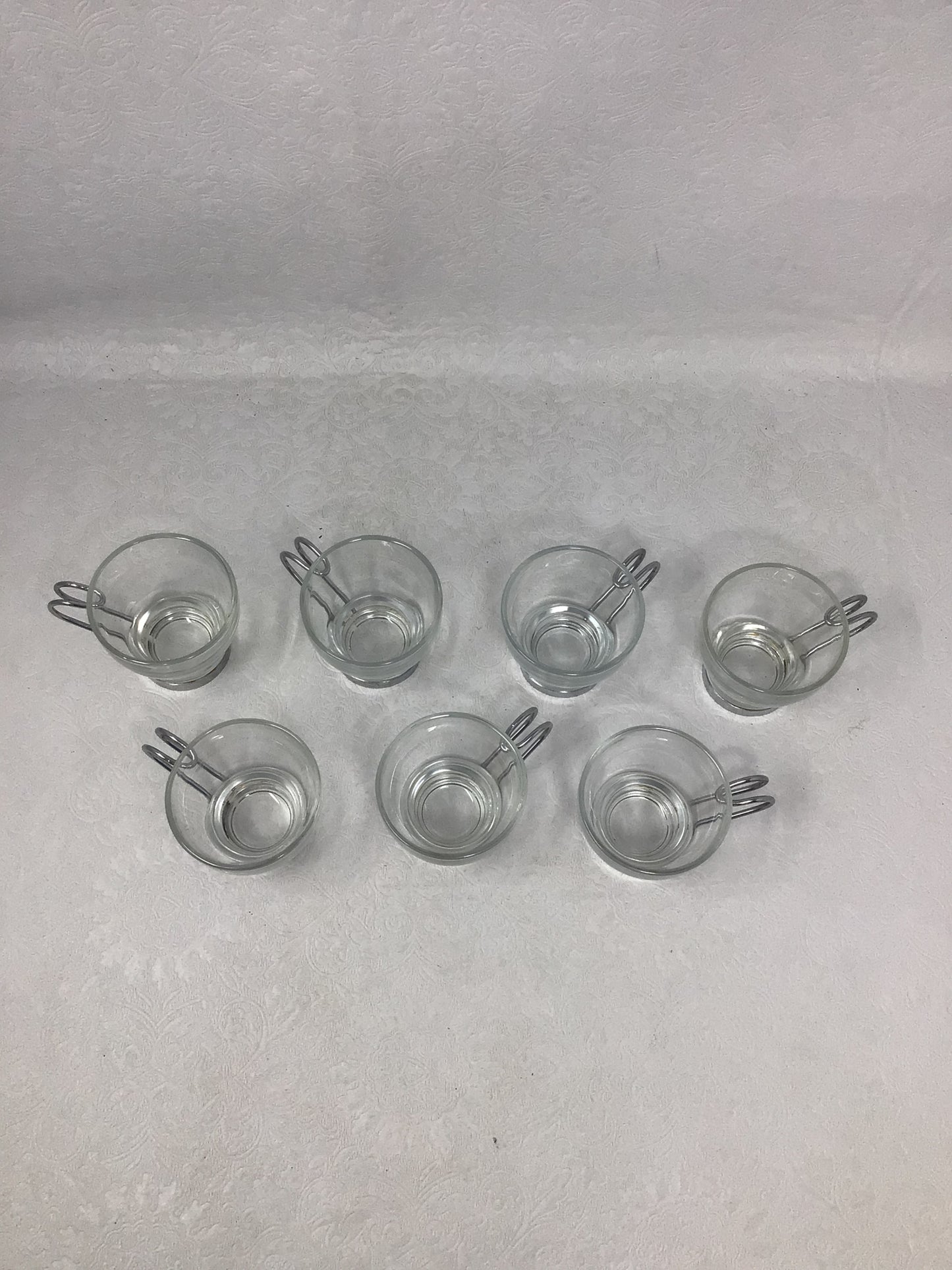 Clear Glass Espresso Mug Set