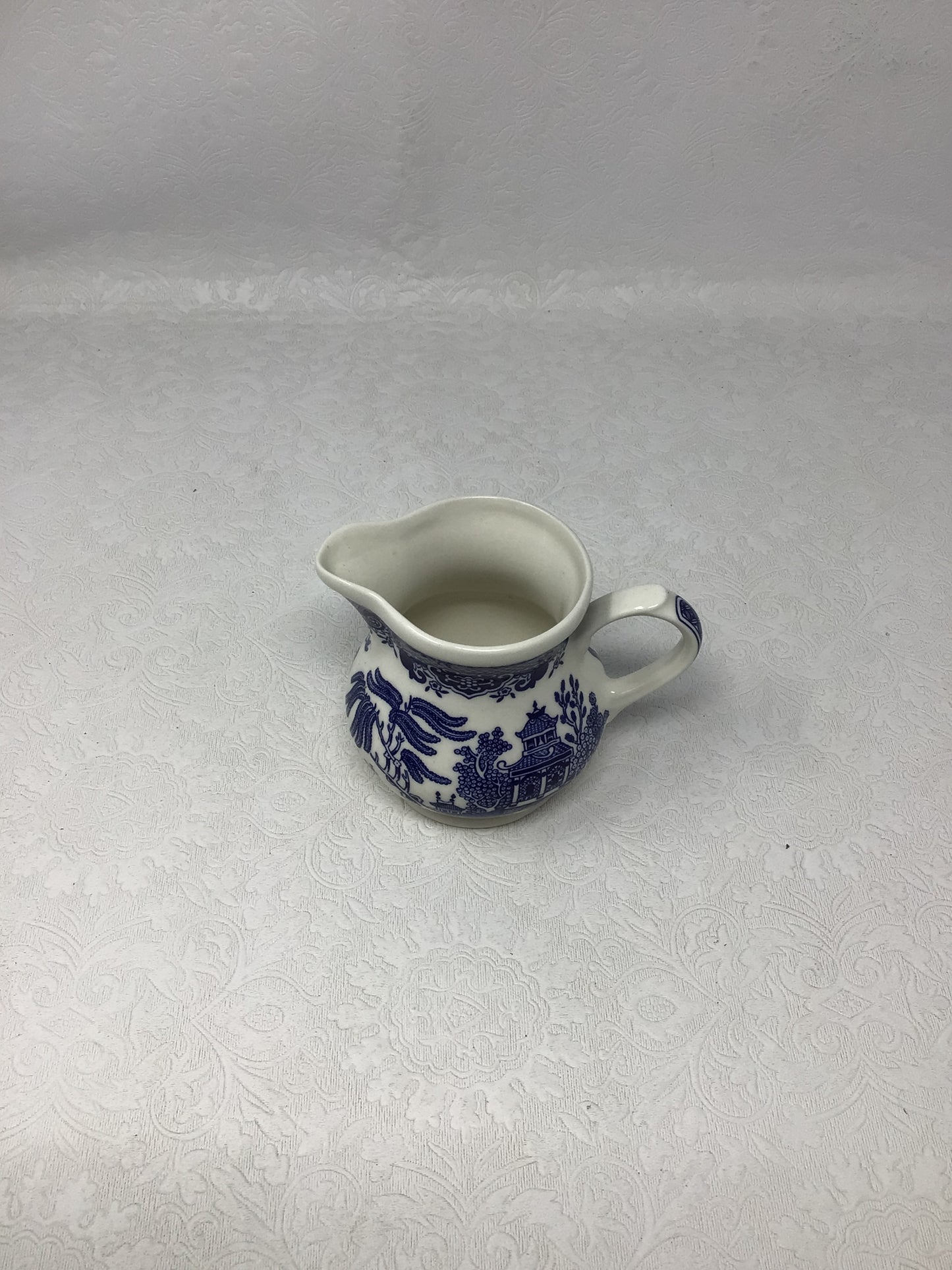 Churchill Blue Willow Creamer