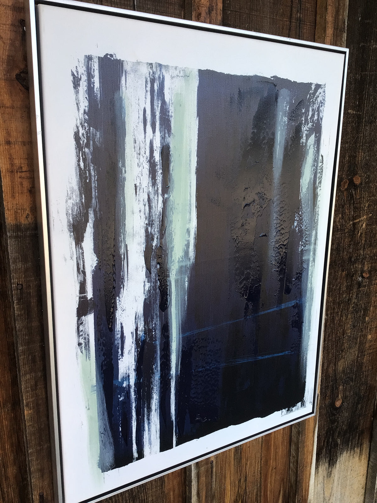 Blue Canvas Art