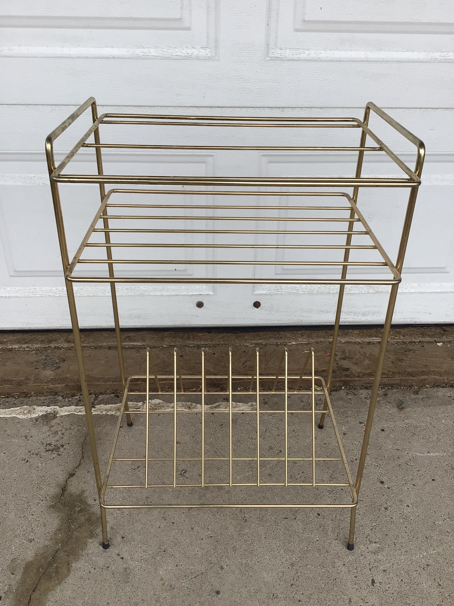 MCM Record Player Stand
