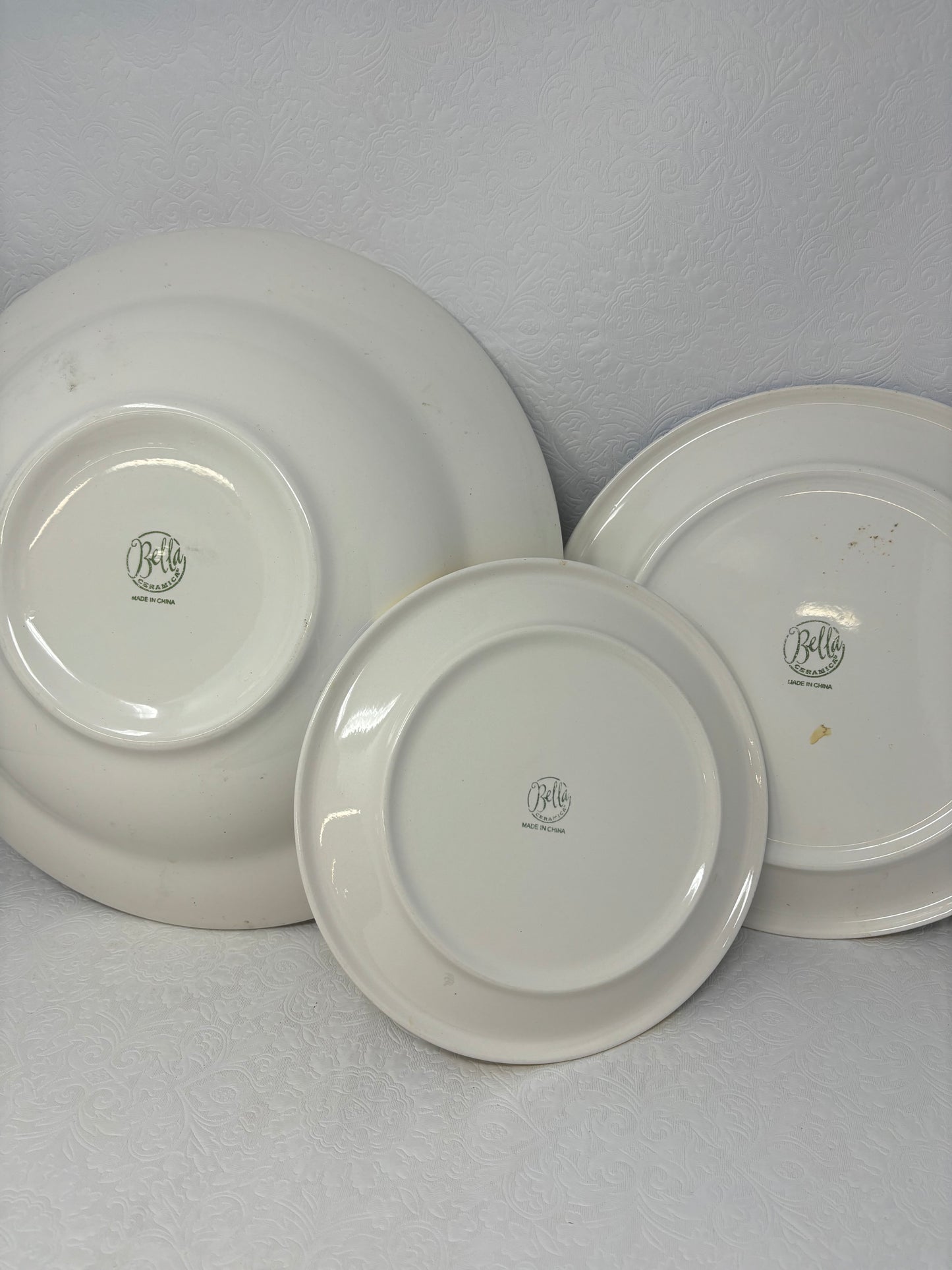 Bella Ceramics Serving Platter And Dishes