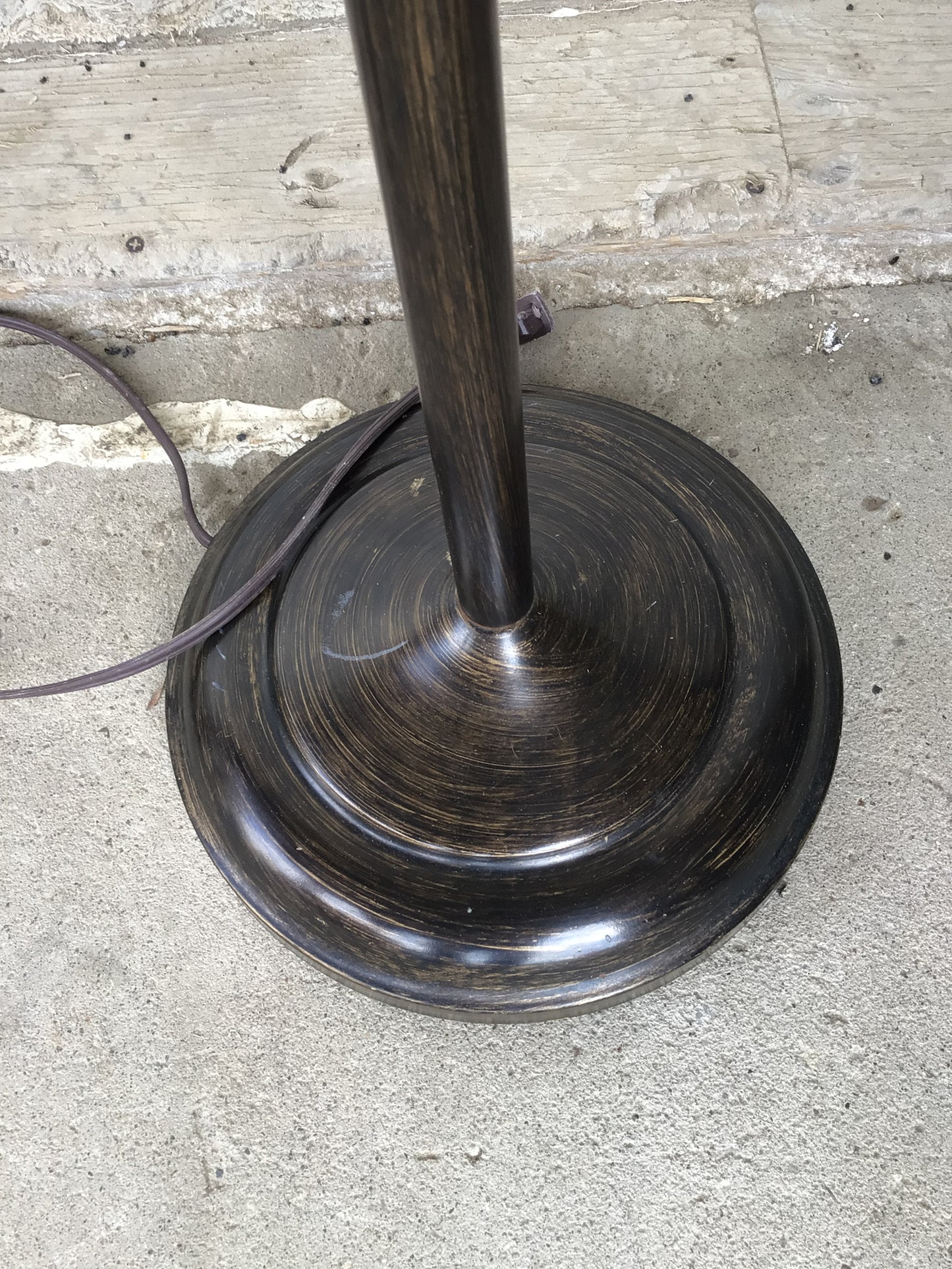 Brown Shade Floor Lamp