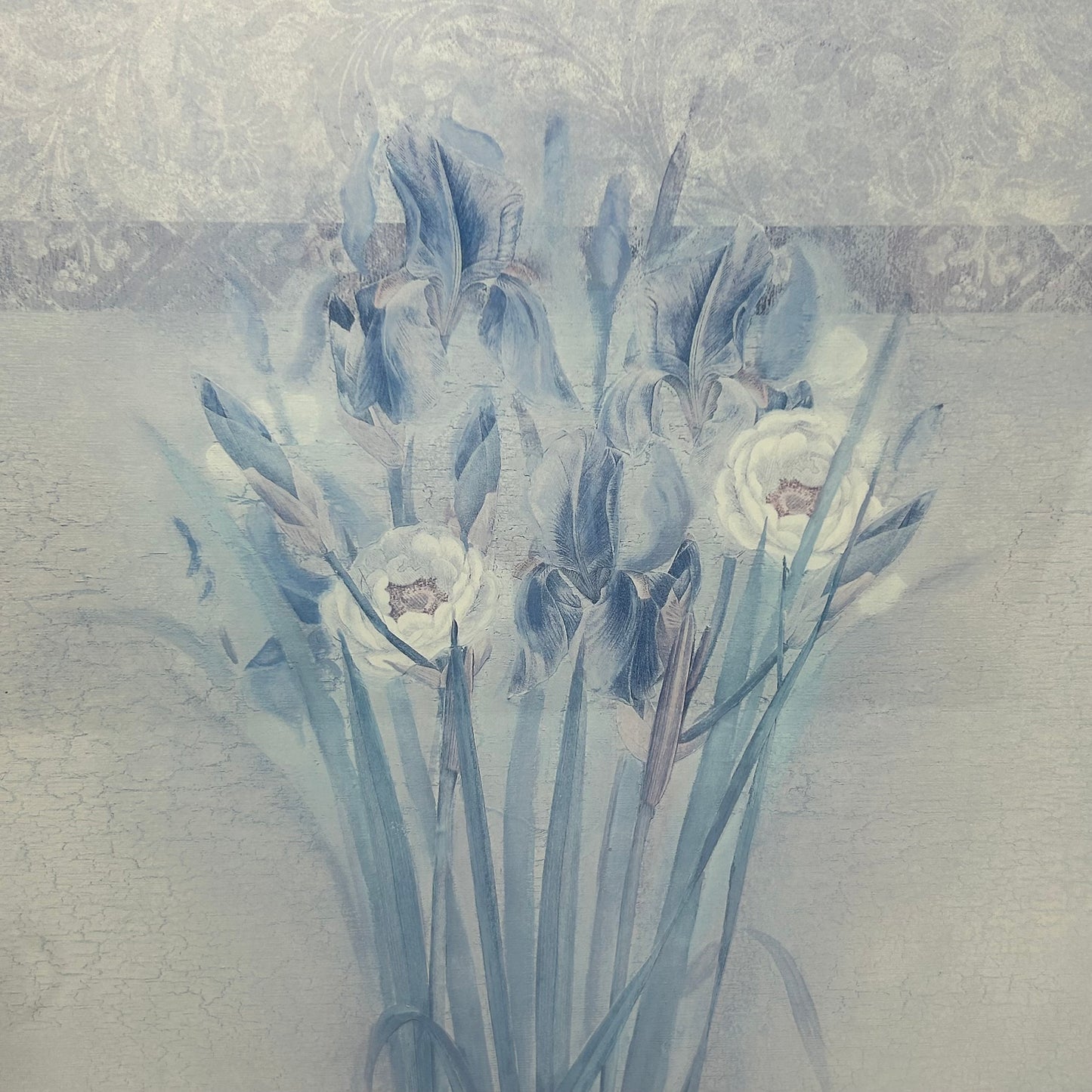 “Blue Bouquet” Print