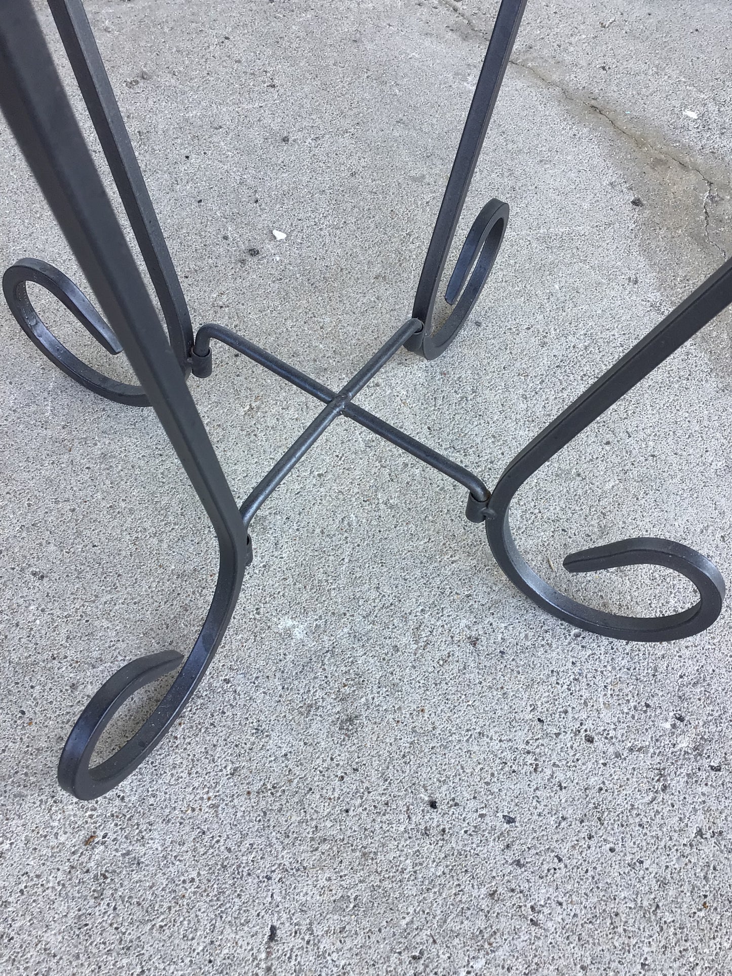 Set of 3 Wrought Iron Plant Stands