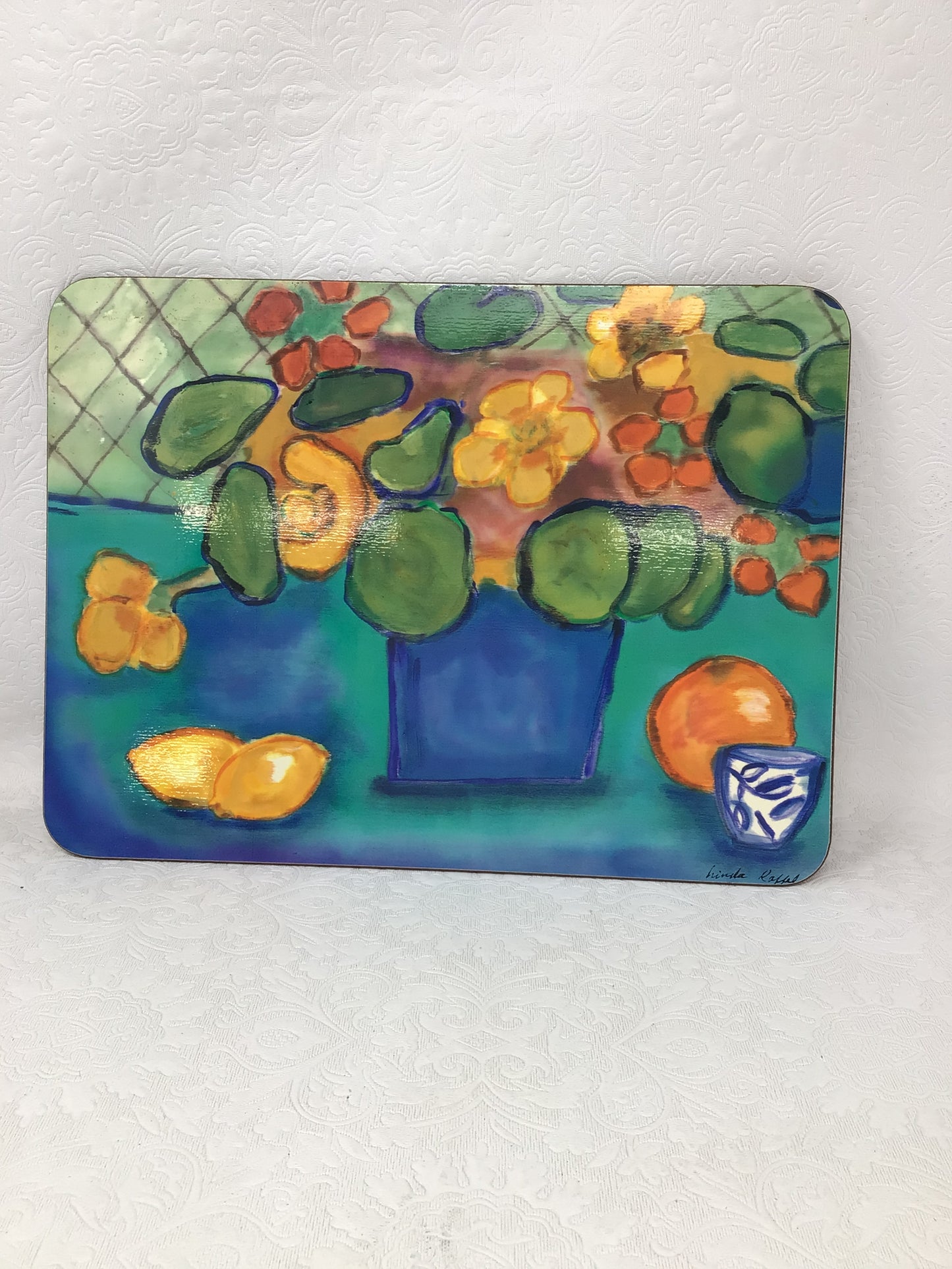 Jason Set of 6 Signed Art Placemats