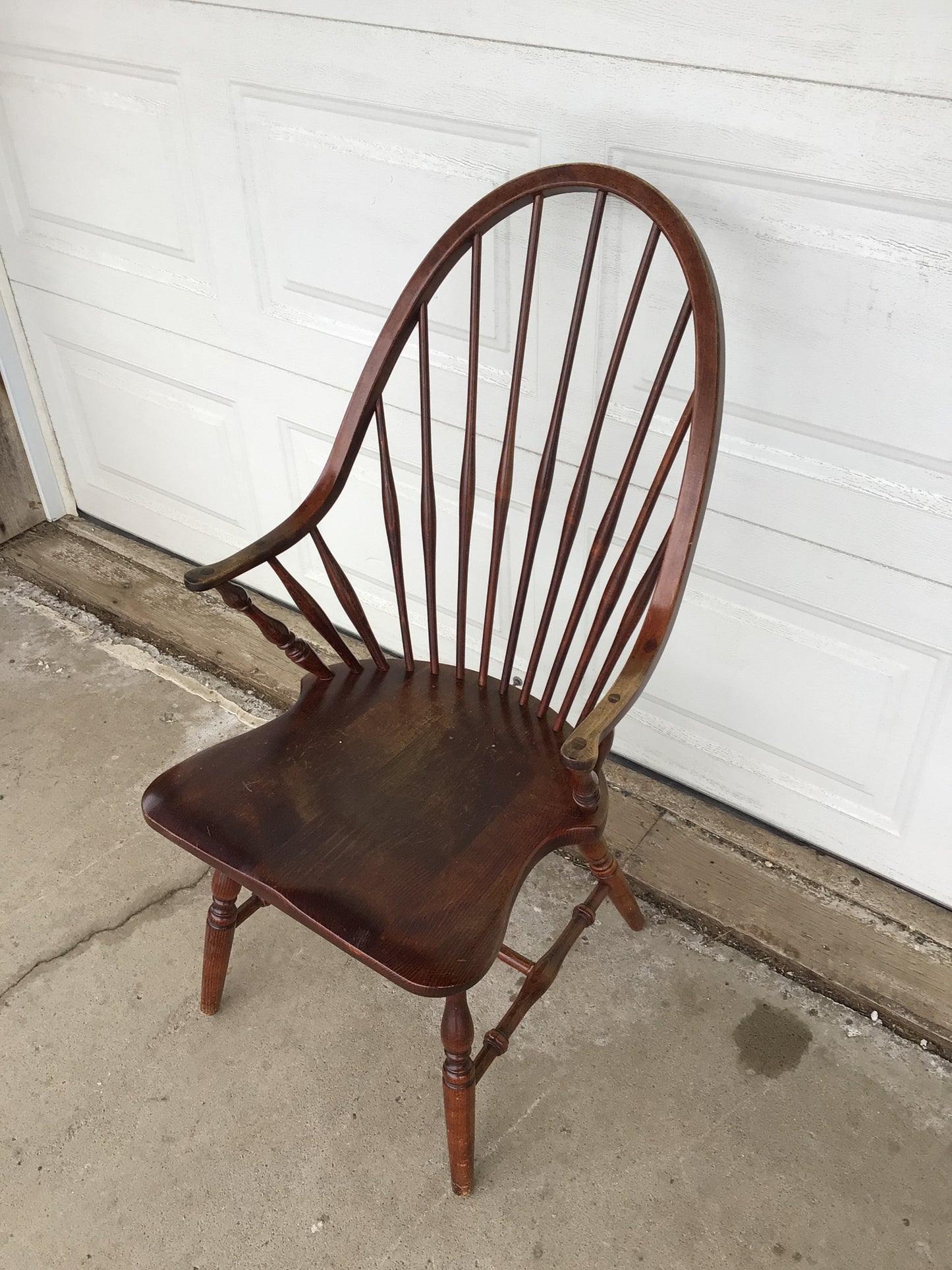 Mid-Century Windsor Style Armchair