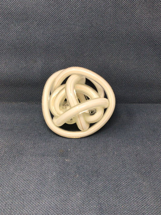 Torre & Tagus Orbit Hand Blown Glass Infinity Knot