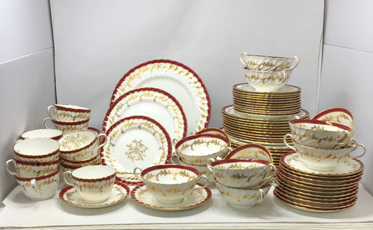 Aynsley Pattern “8155” Fine Bone China Set for 12