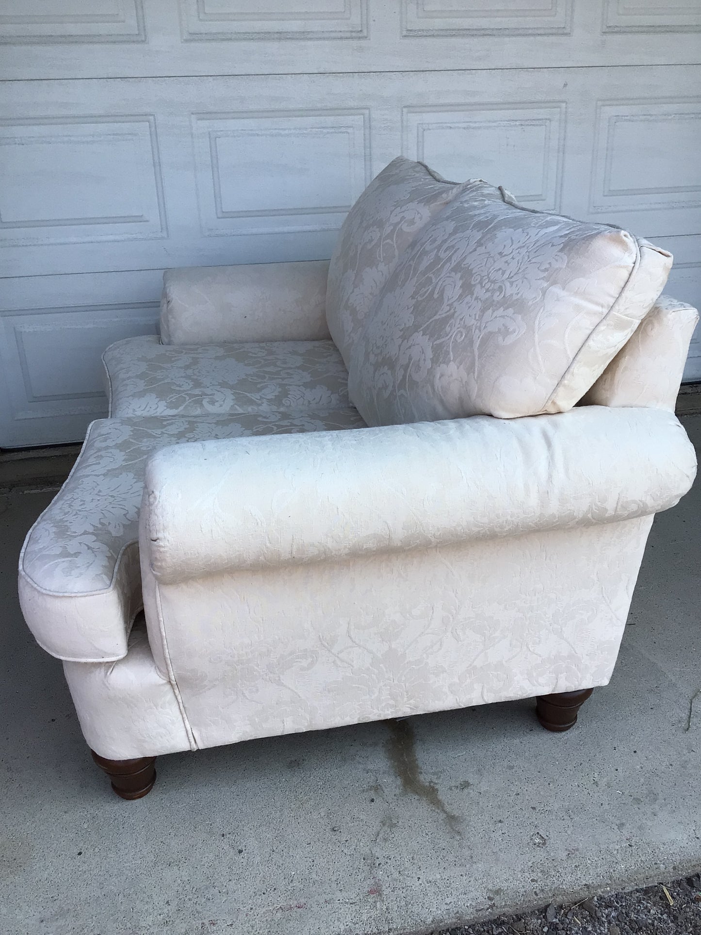 Cream Coloured Loveseat