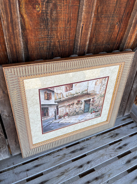 “Passageway in Provence" Framed Print by Roger Duvall