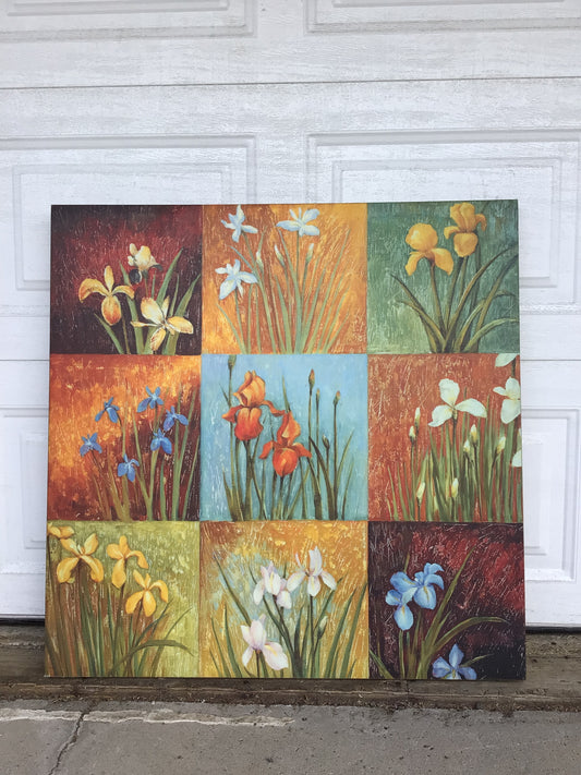"Iris Fields I" by artist Jang Mariss Print
