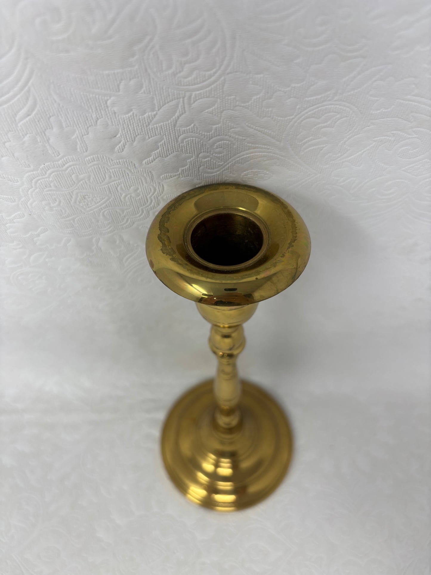 Vintage Brass Candlestick Holder