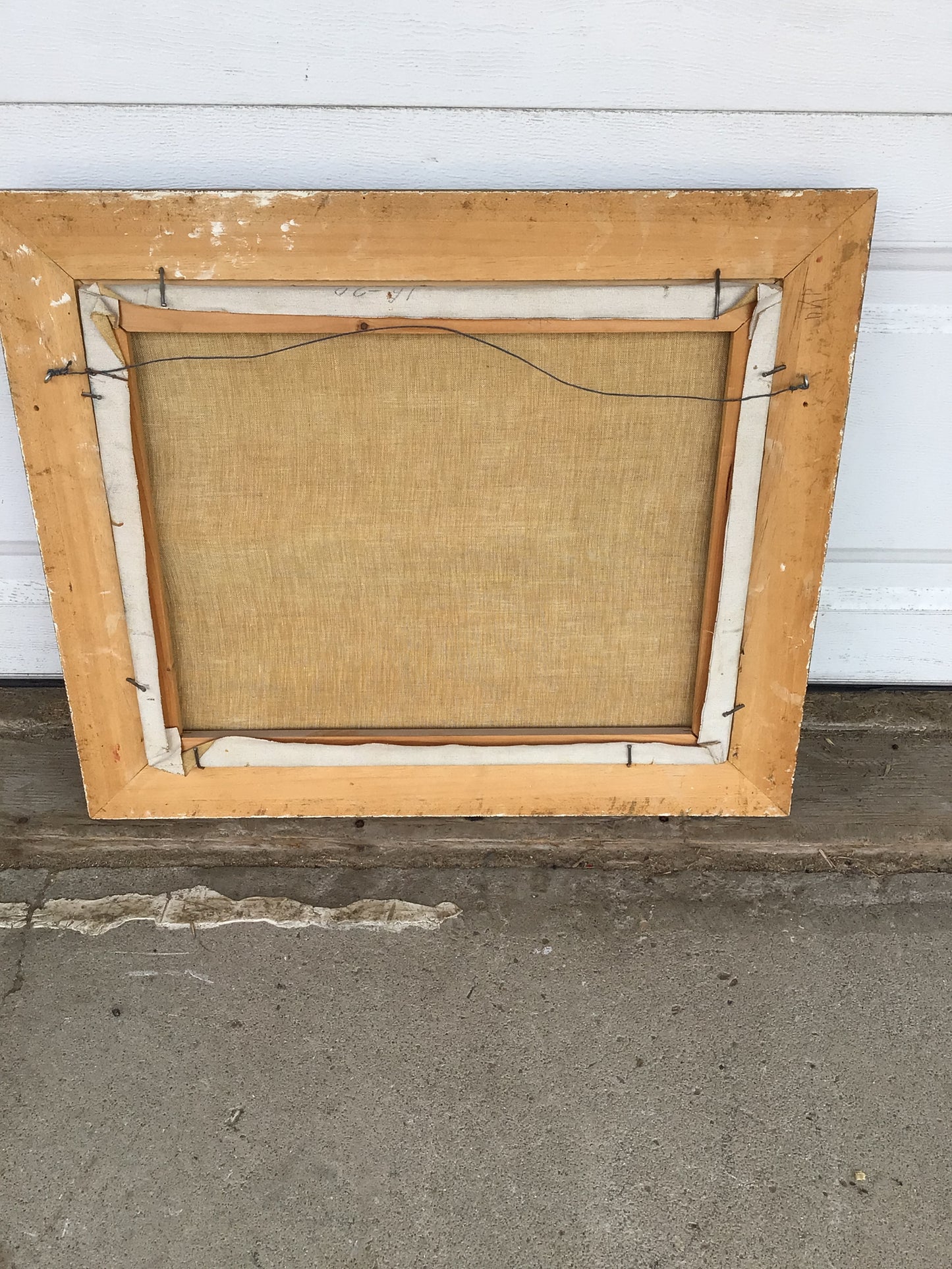 Framed Peter Cox Oil Painting