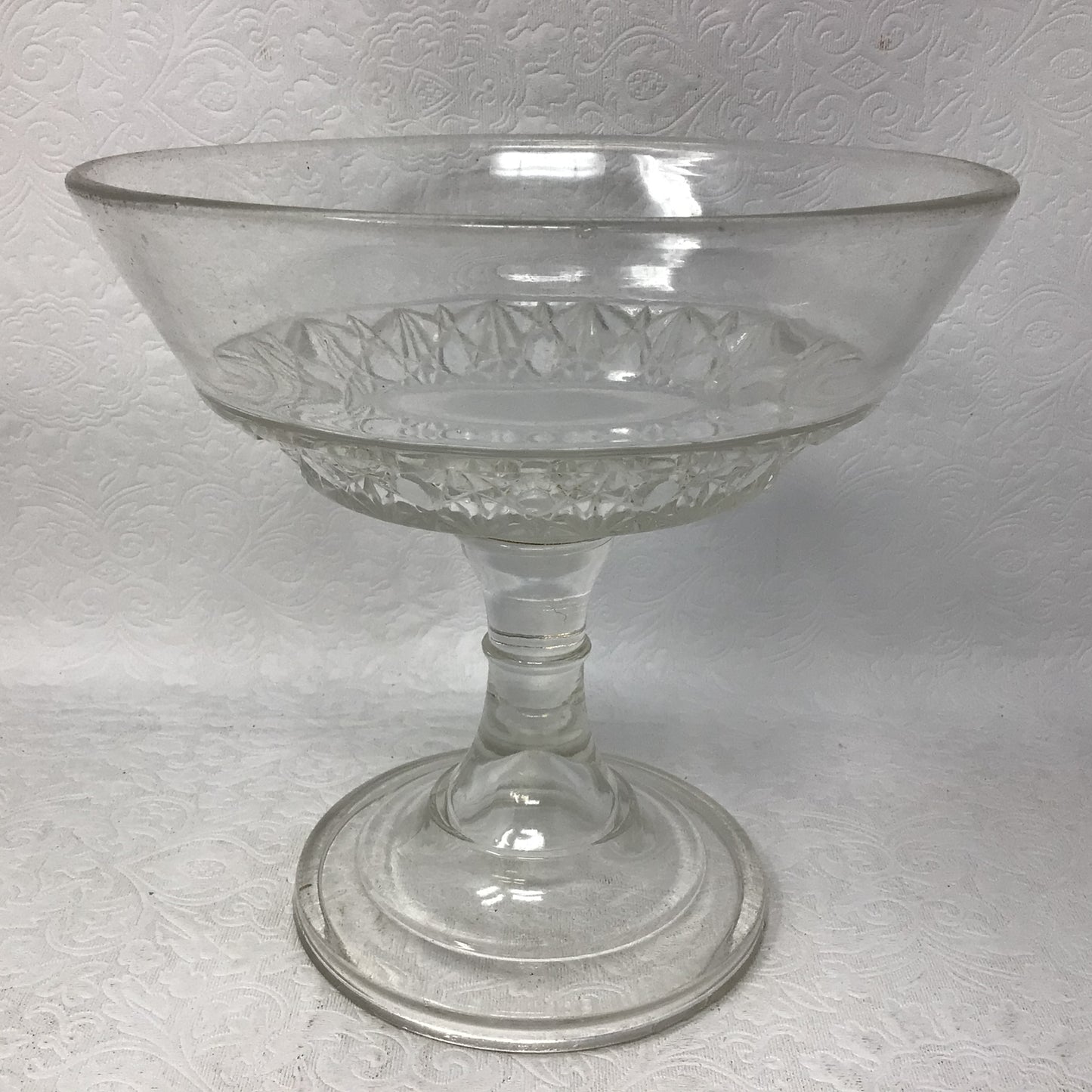 Vintage Glass Pedestal Trifle