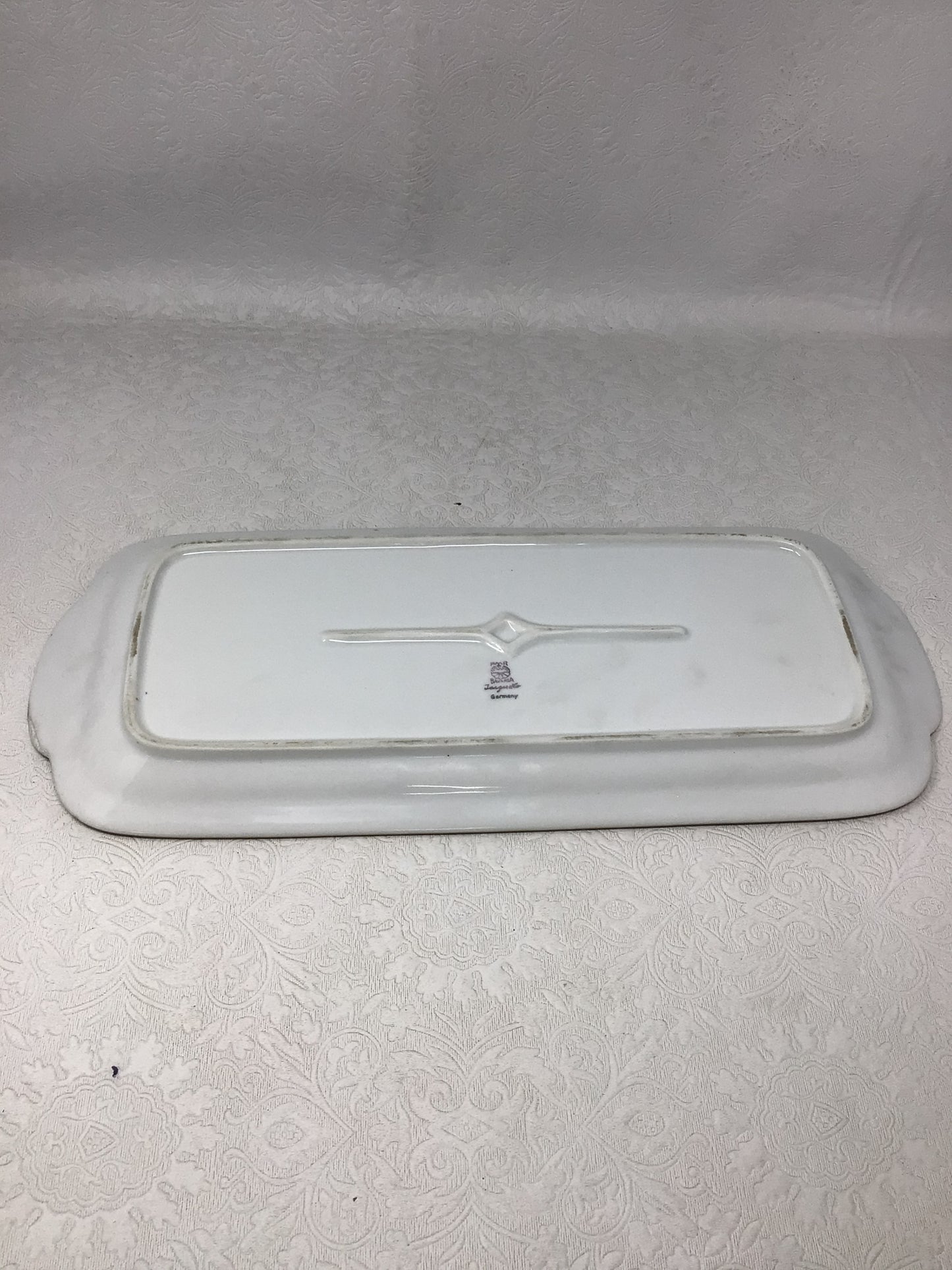 Bavaria Porcelain Pink Greek Platter