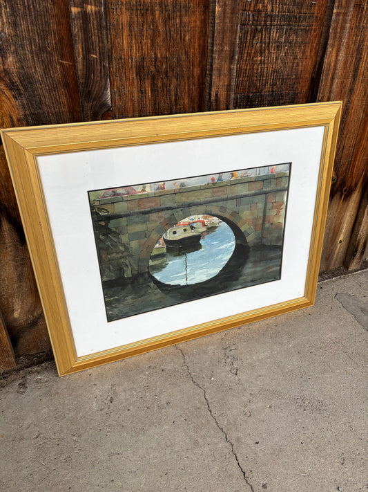 “Bridge over Stour River, Sandwich, Eng” by Doug Rickard