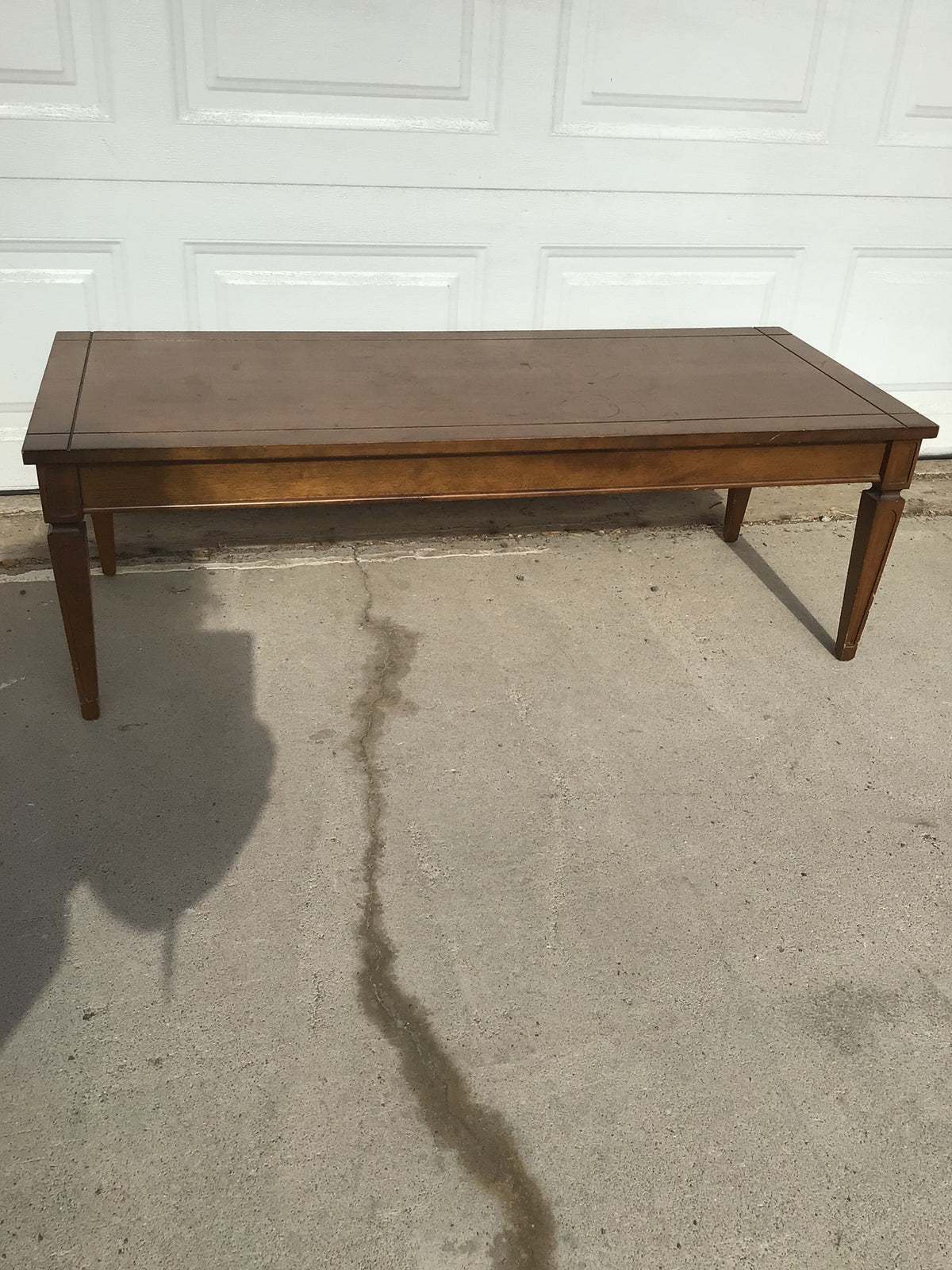 Traditional Wood Coffee Table