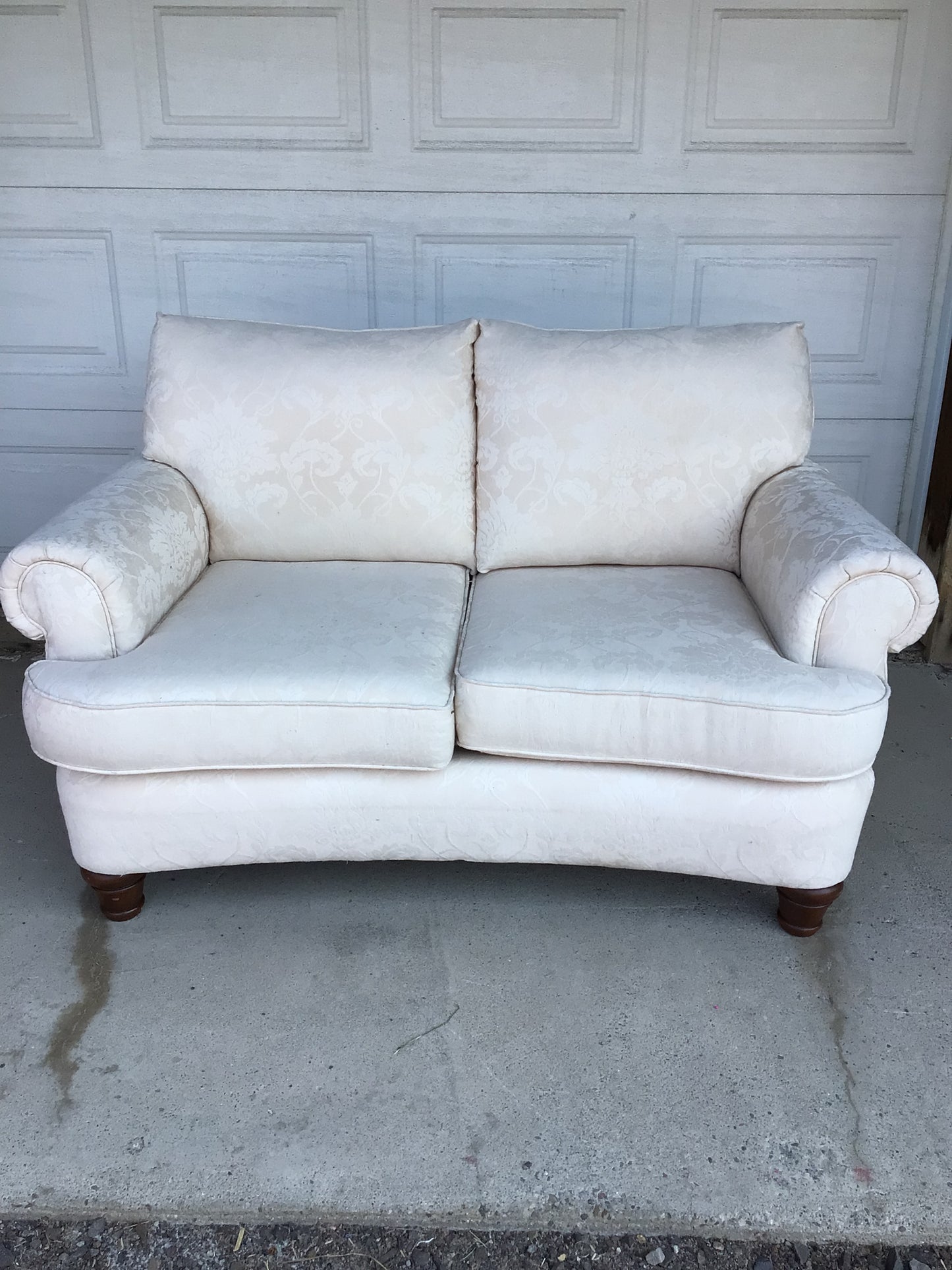 Cream Coloured Loveseat