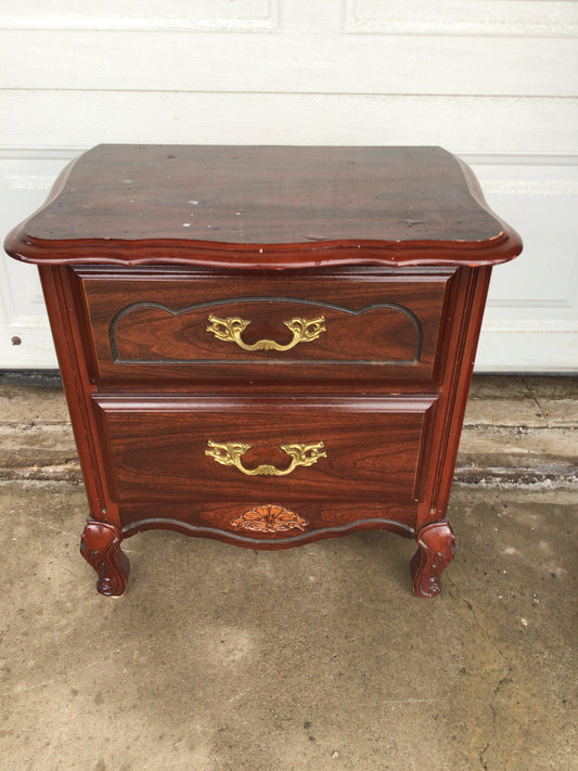 Cherry Coloured Nightstand